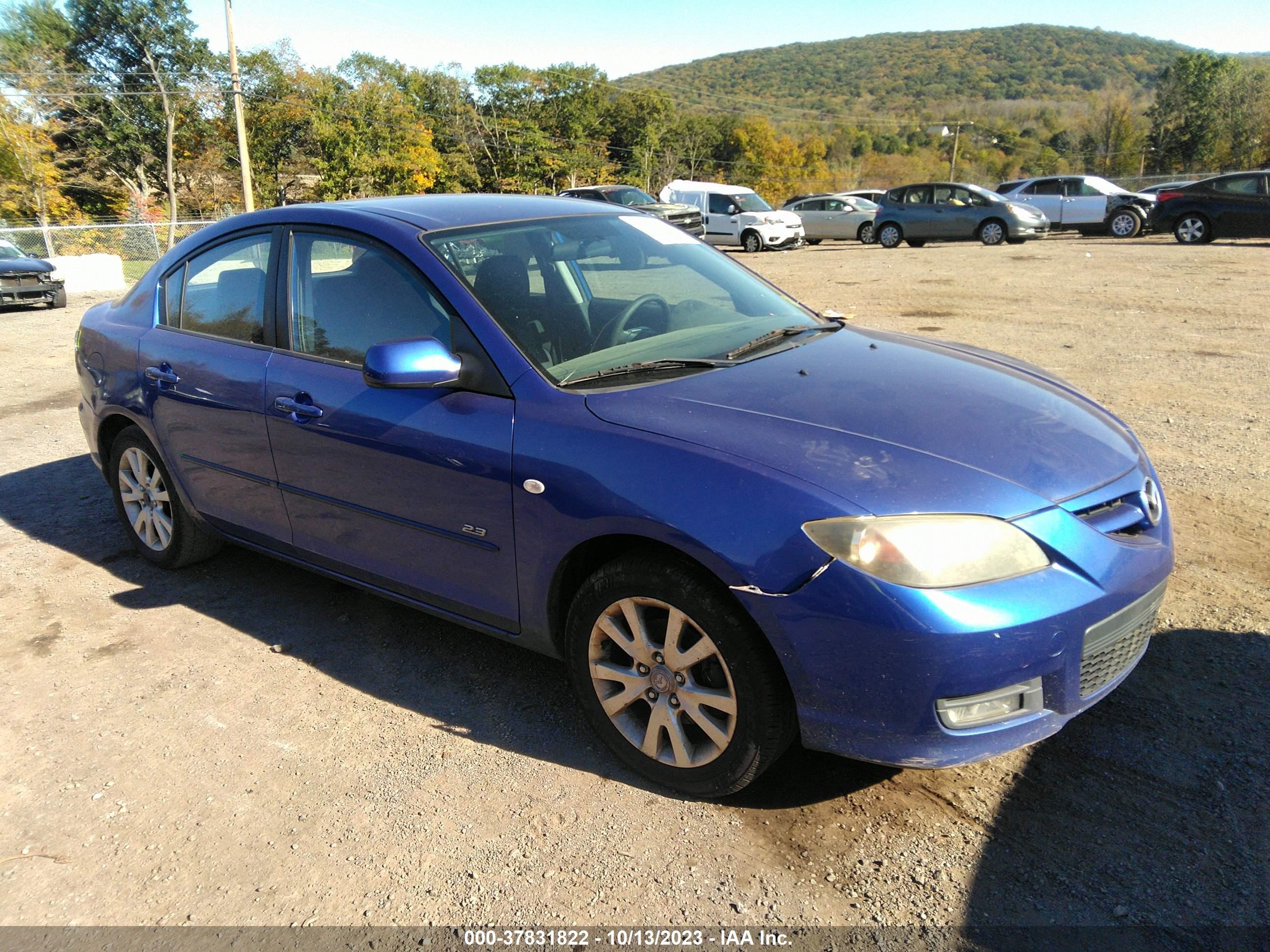 MAZDA 3 2007 jm1bk123x71713704