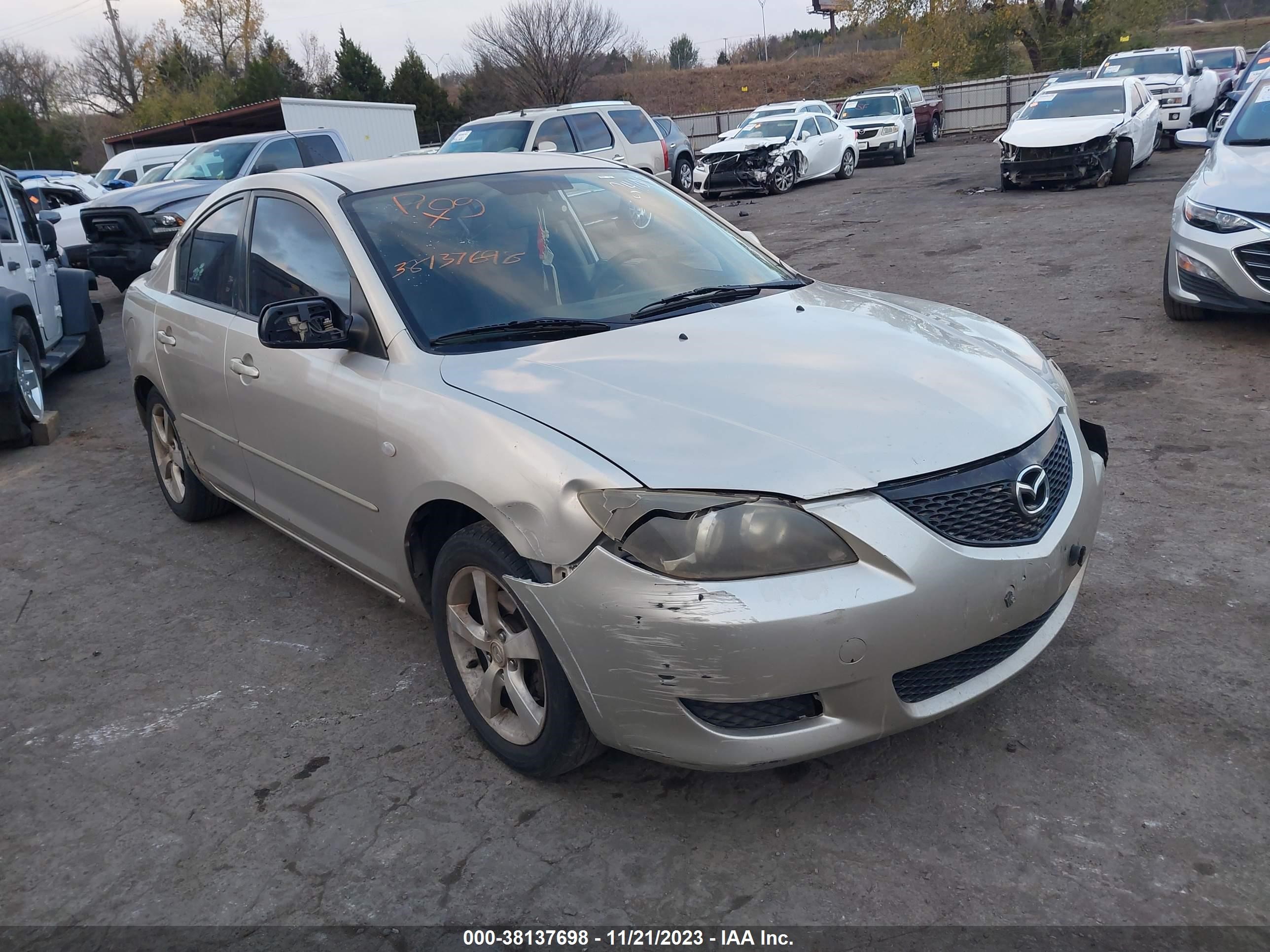 MAZDA 3 2005 jm1bk12f051241018