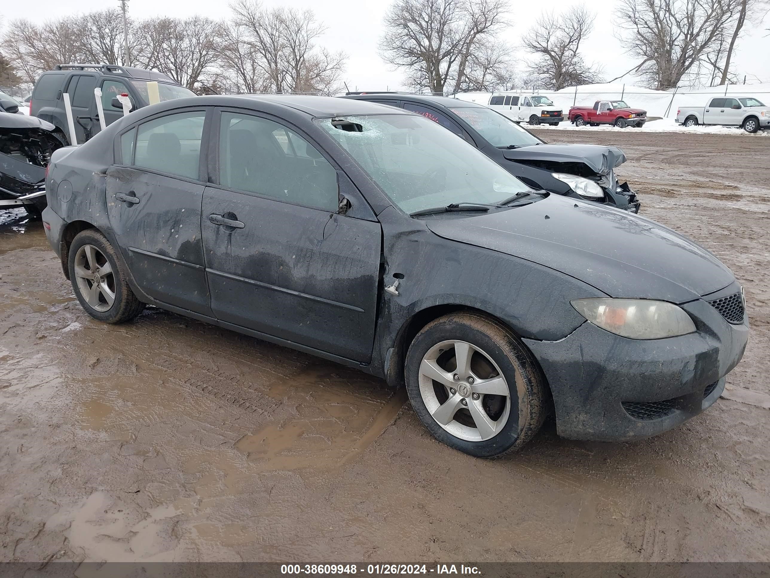 MAZDA 3 2006 jm1bk12f061483776