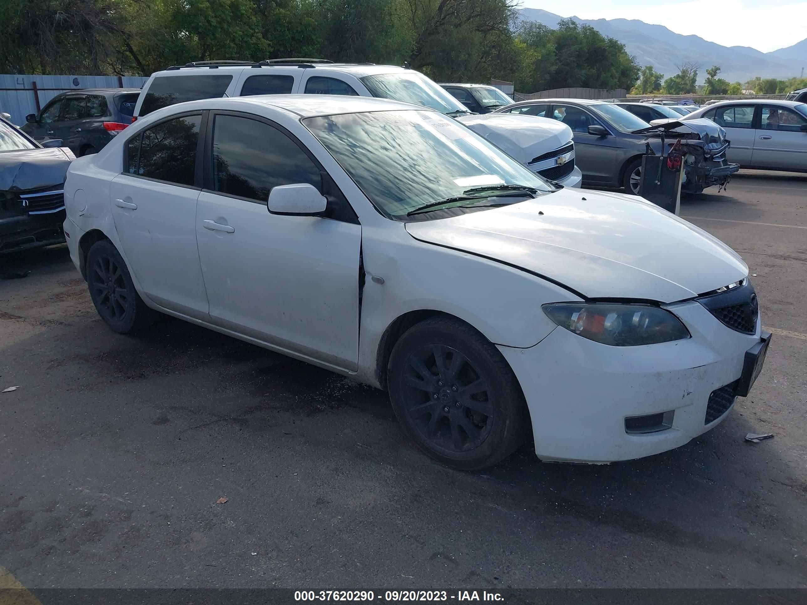 MAZDA 3 2007 jm1bk12f071675510