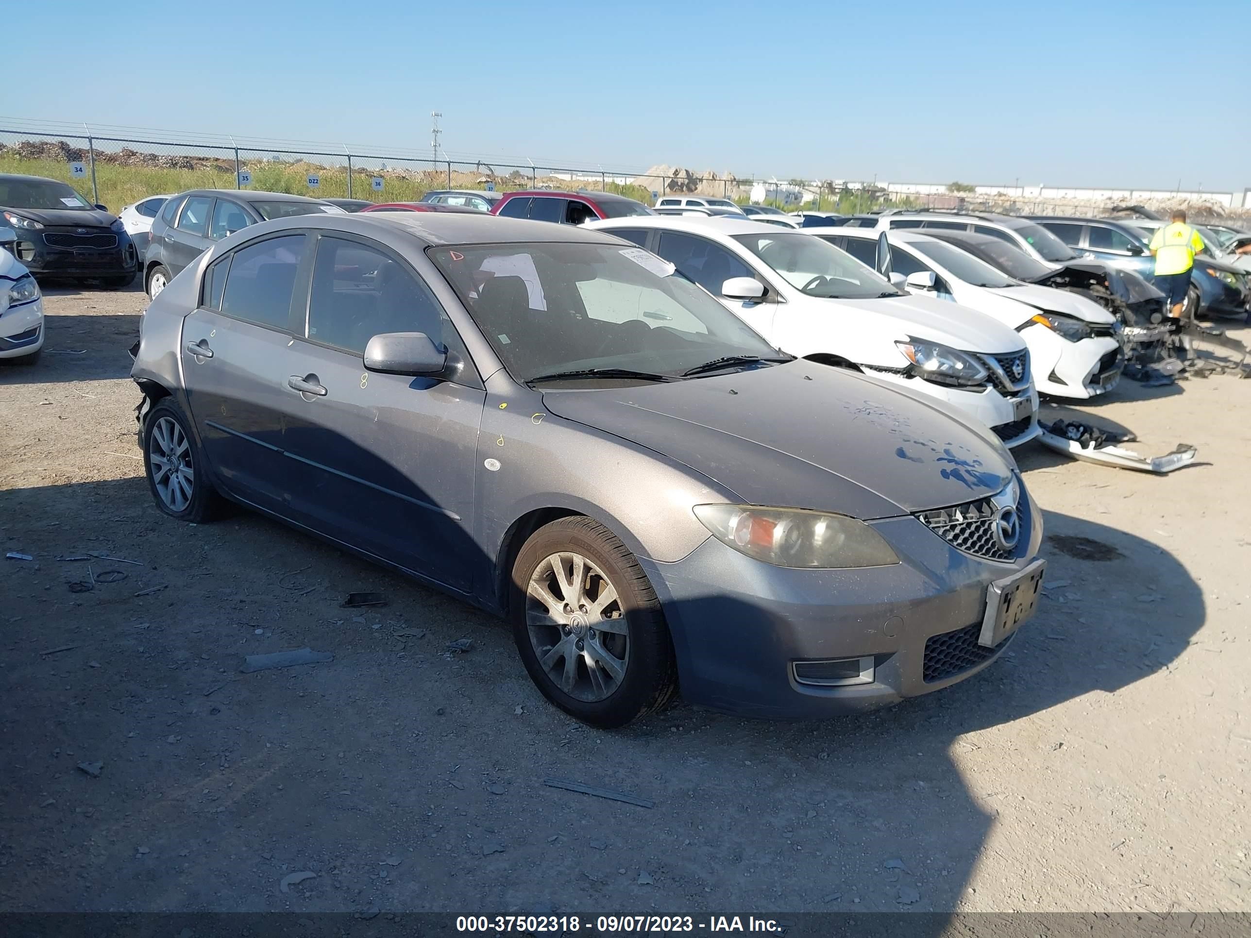 MAZDA 3 2007 jm1bk12f071747239