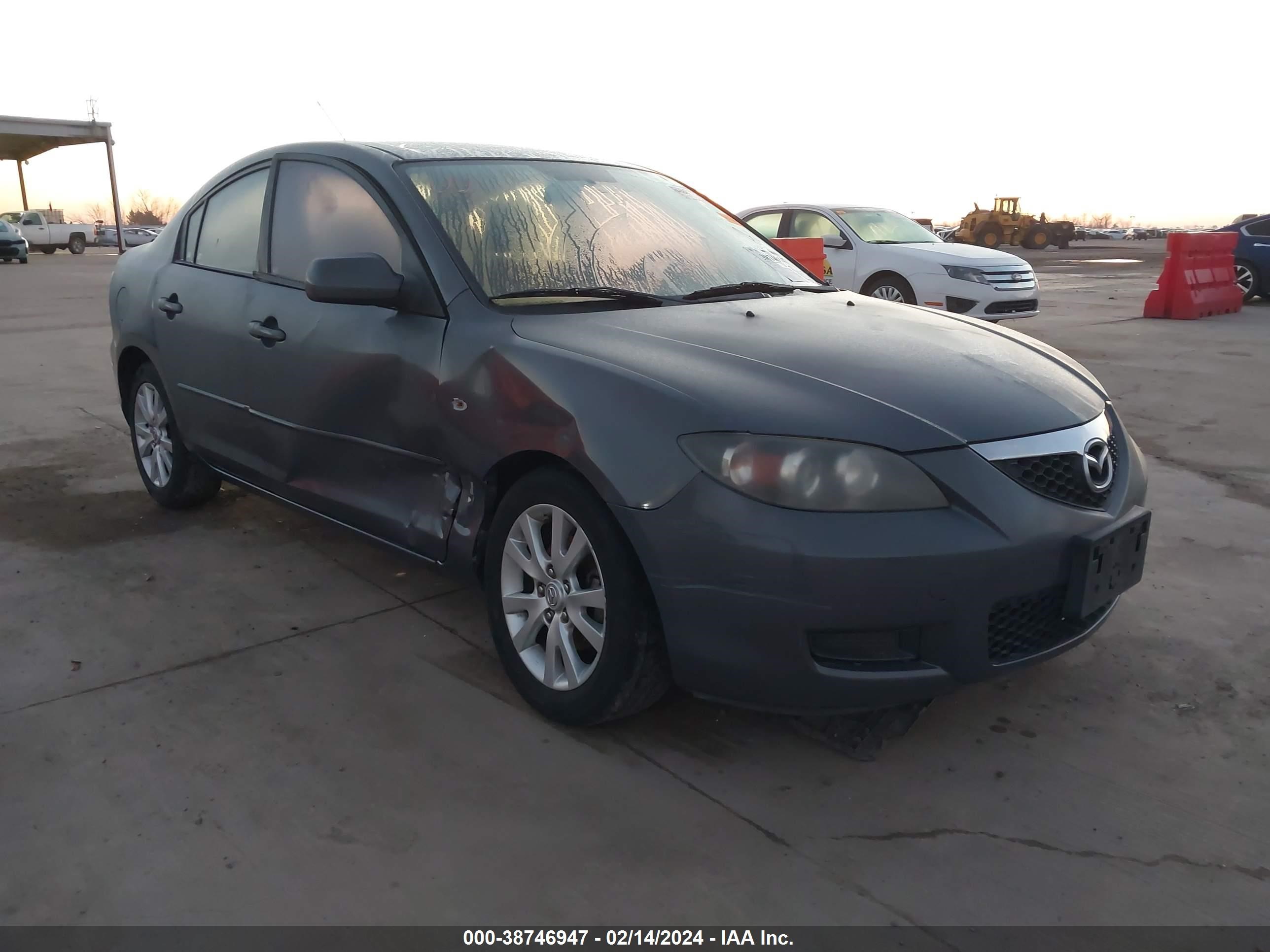 MAZDA 3 2008 jm1bk12f081867222