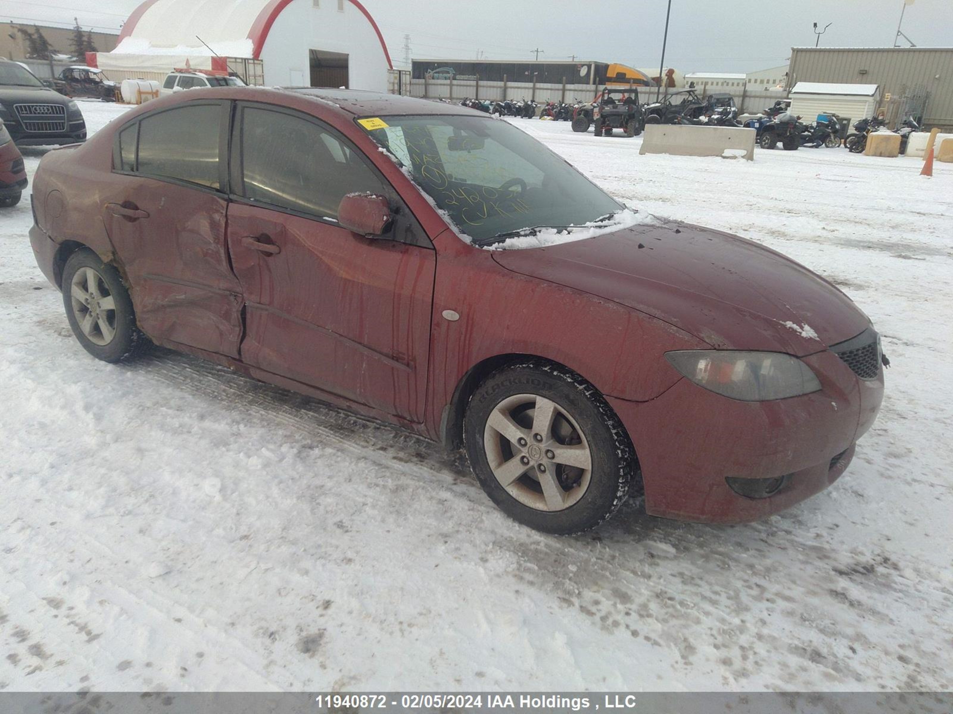 MAZDA 3 2006 jm1bk12f161491790