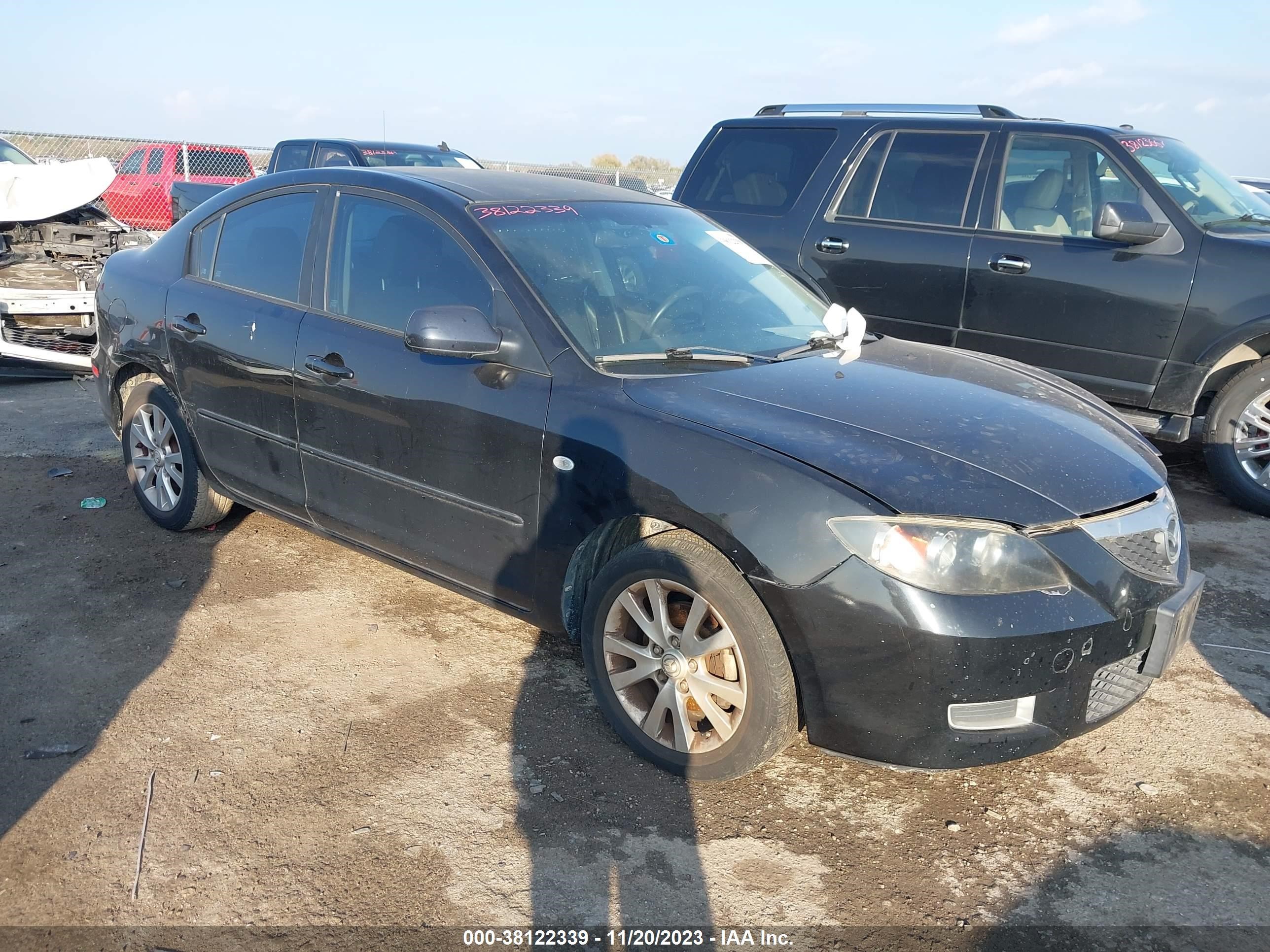 MAZDA 3 2007 jm1bk12f171641432