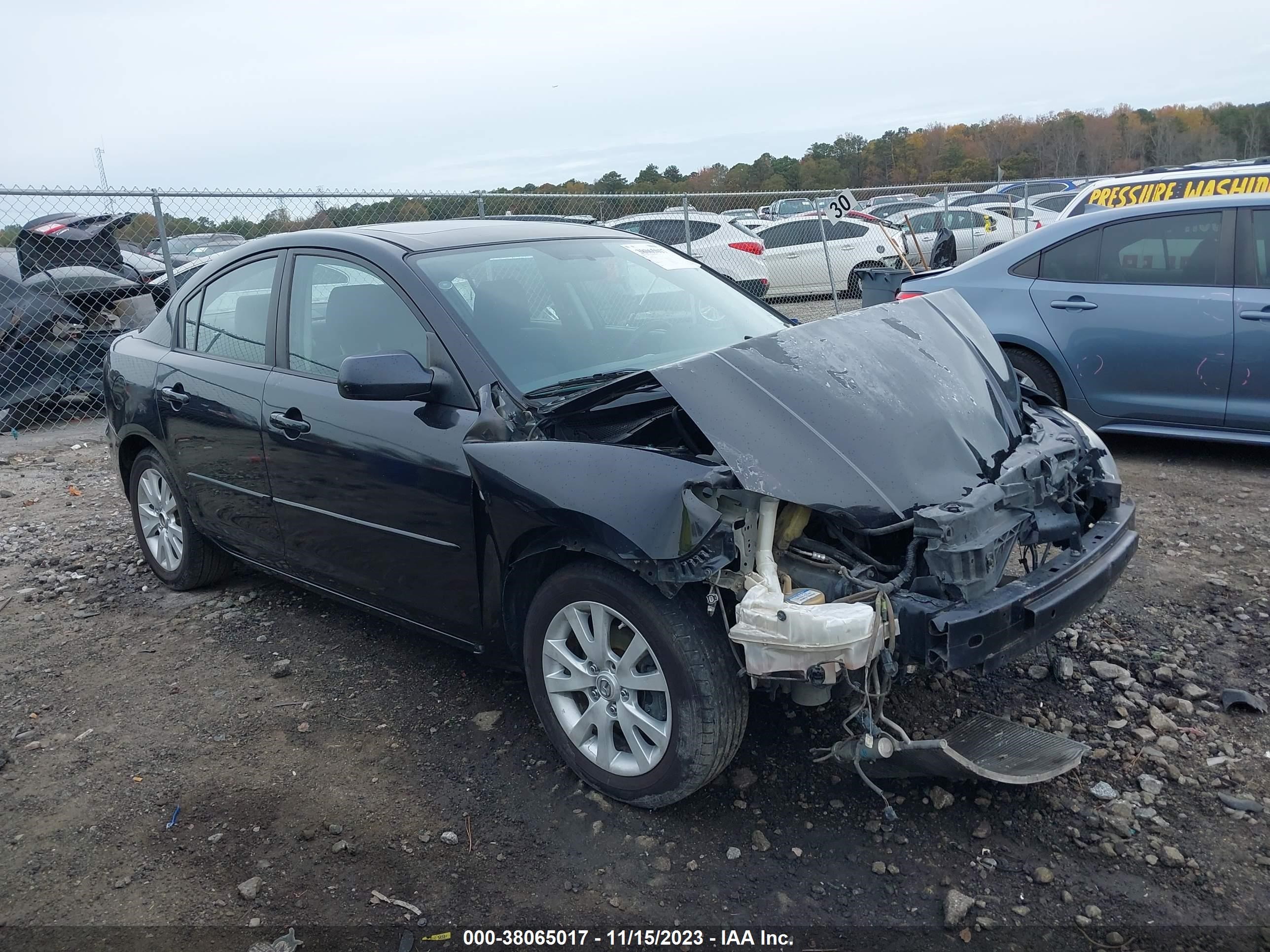 MAZDA 3 2008 jm1bk12f181808440