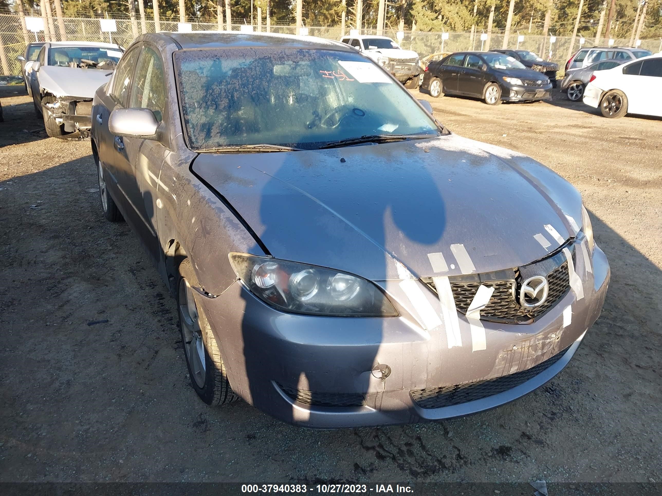 MAZDA 3 2005 jm1bk12f251229615