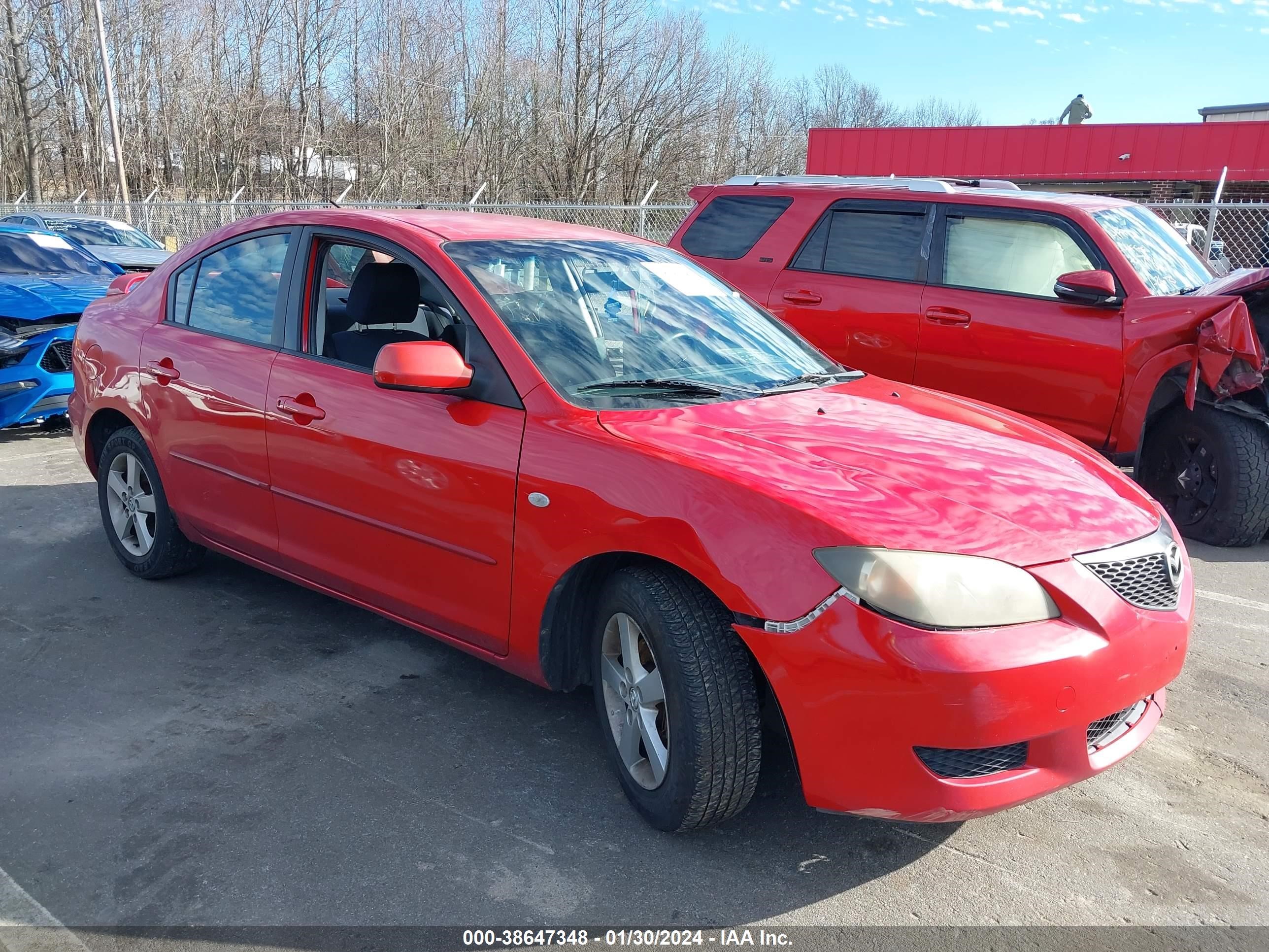 MAZDA 3 2005 jm1bk12f251263666