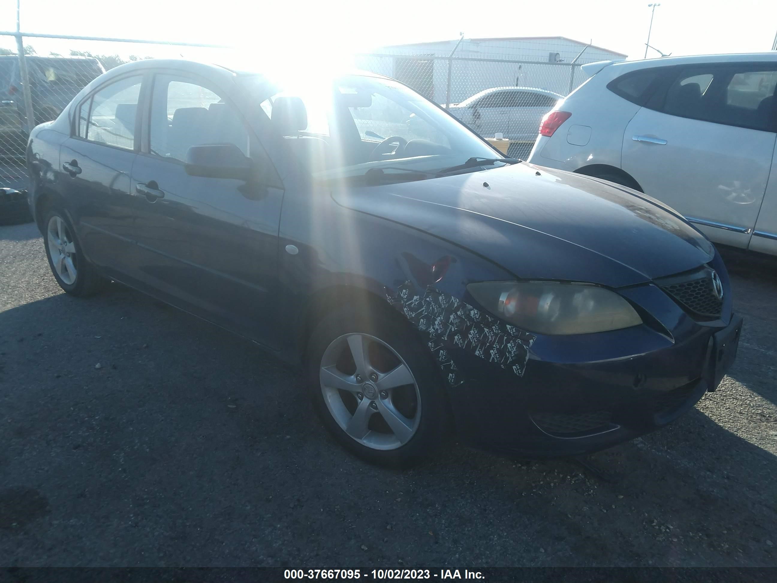 MAZDA 3 2006 jm1bk12f261504420