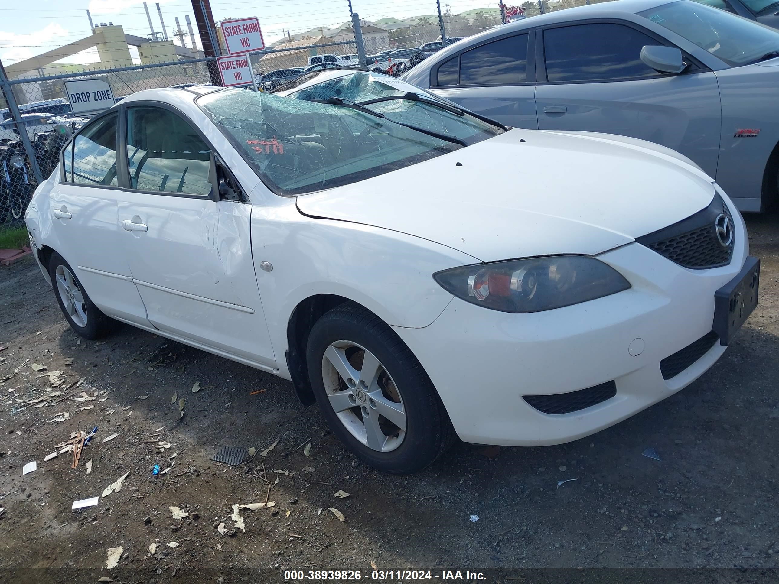 MAZDA 3 2006 jm1bk12f261529382