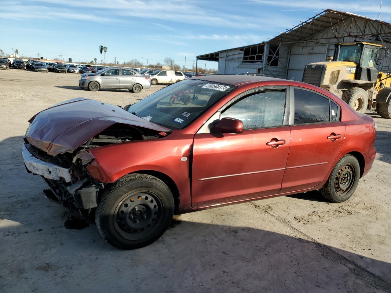 MAZDA 3 2008 jm1bk12f281165709