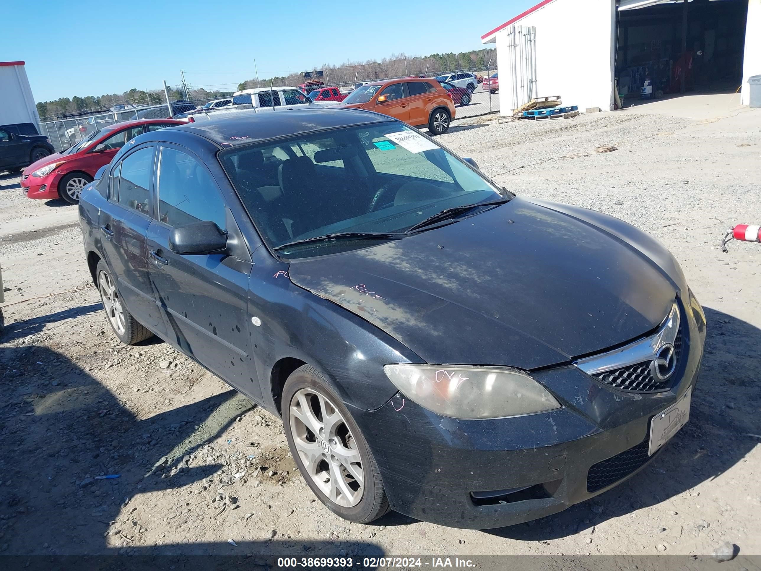 MAZDA 3 2008 jm1bk12f281801643