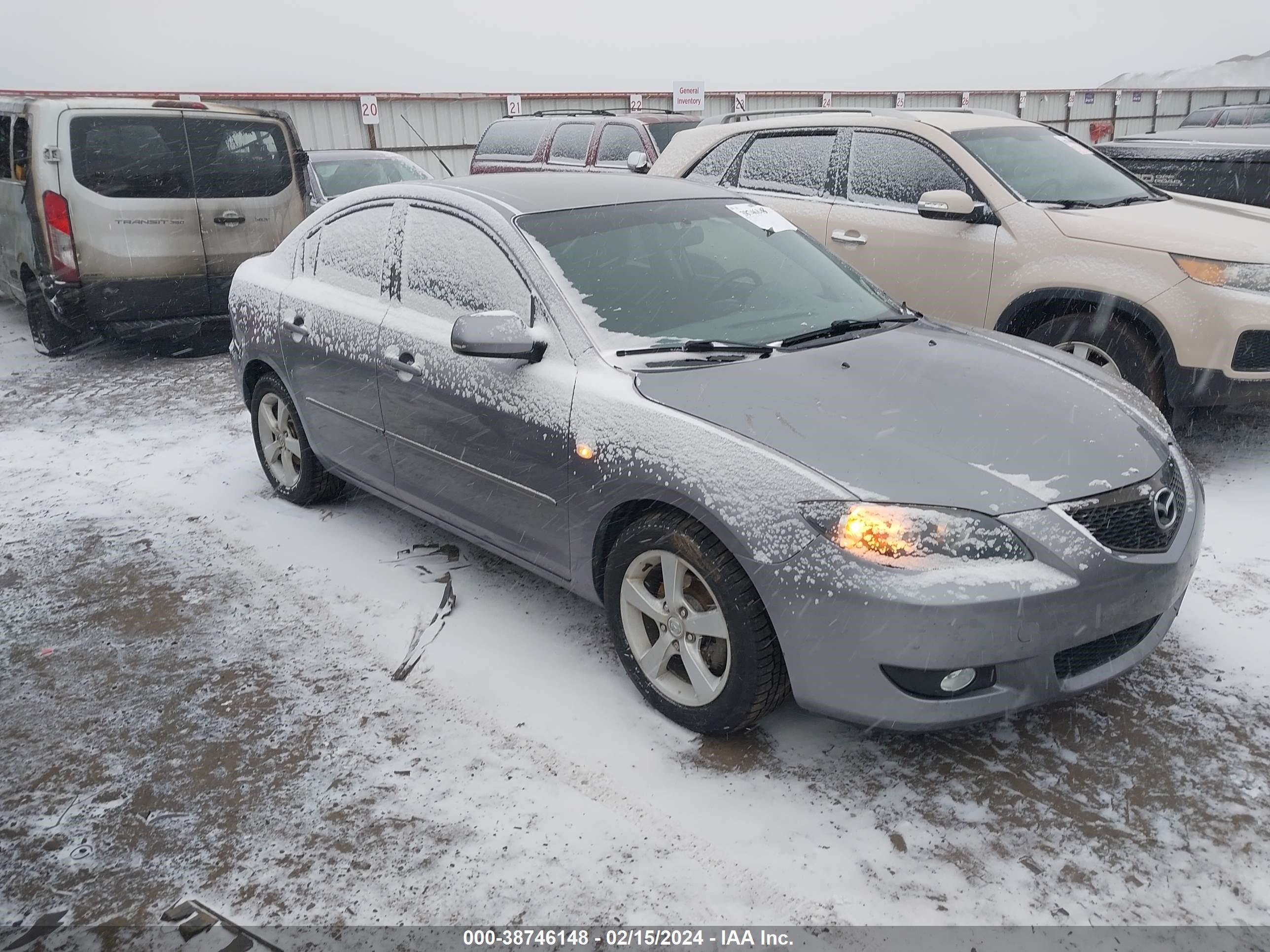 MAZDA 3 2005 jm1bk12f351282727