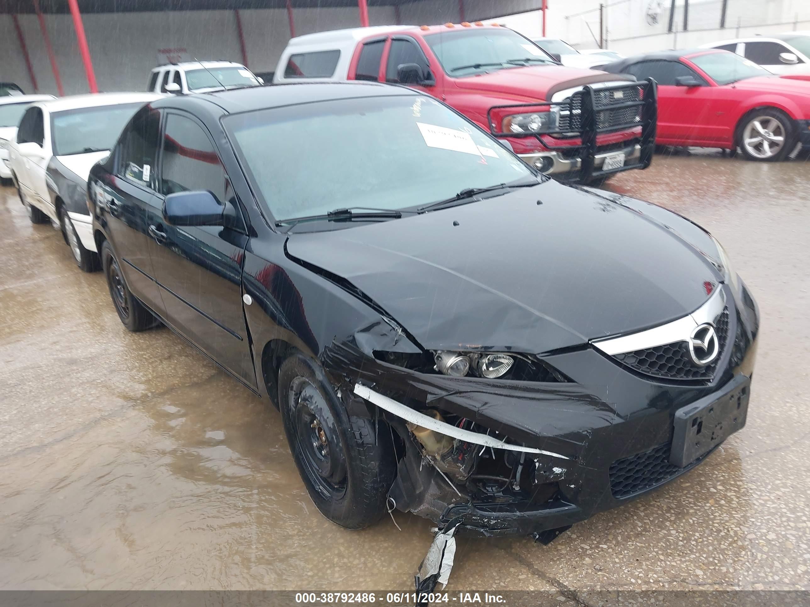 MAZDA 3 2007 jm1bk12f371696660