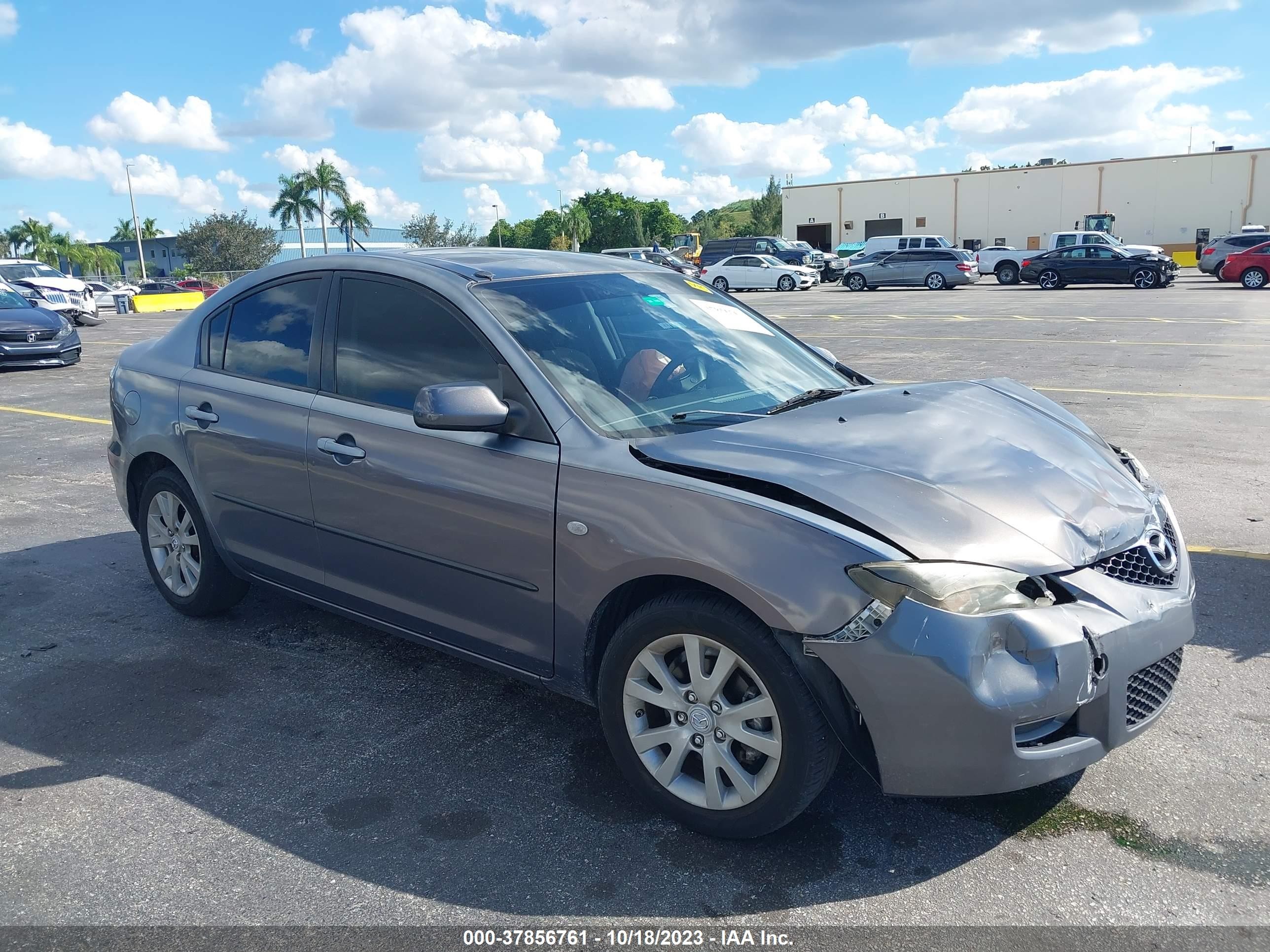 MAZDA 3 2008 jm1bk12f481828343