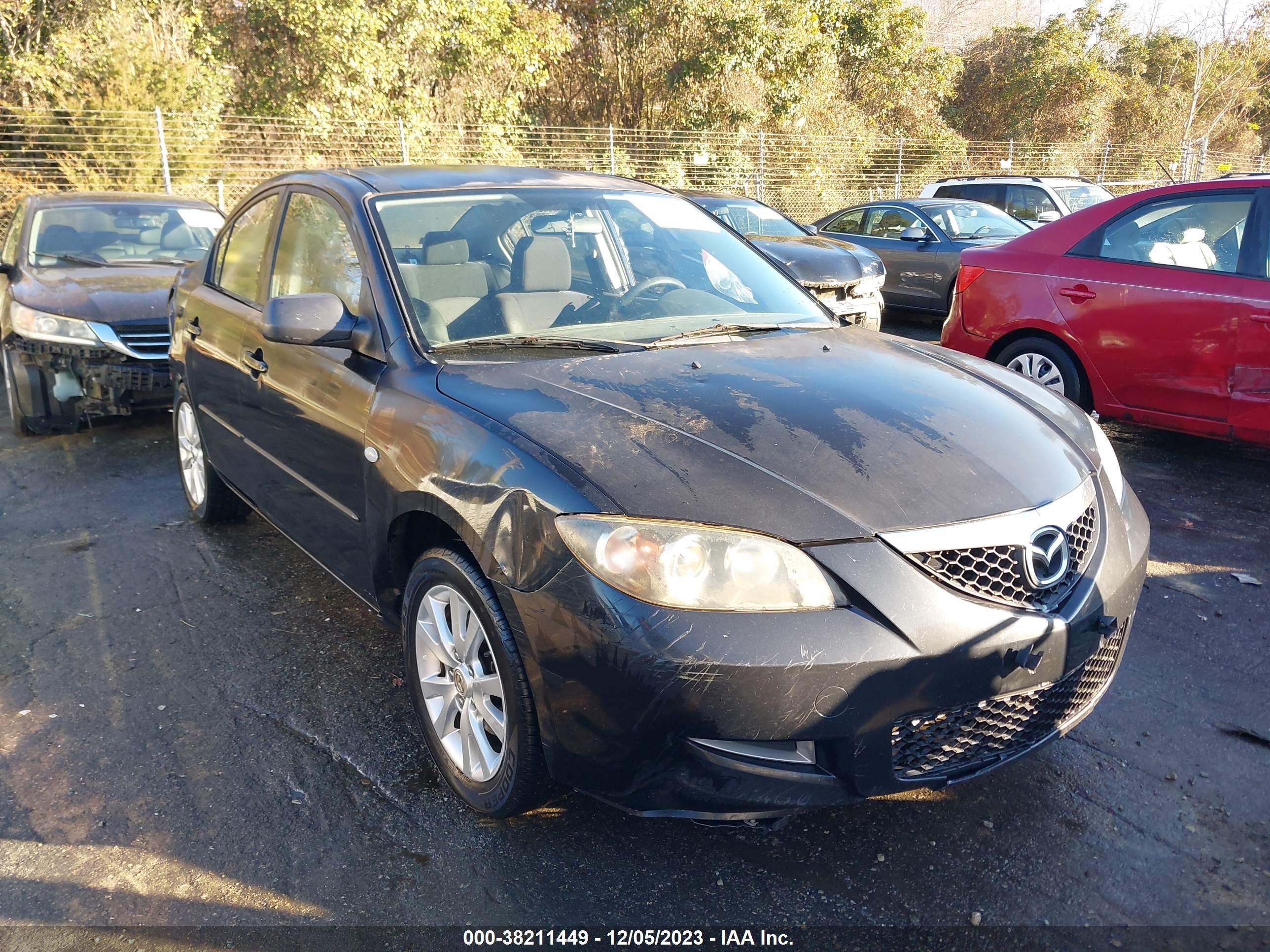 MAZDA 3 2007 jm1bk12f571643264