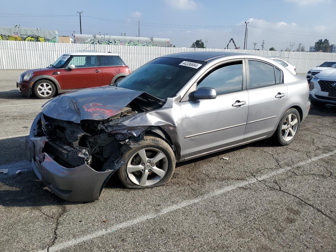 MAZDA 3 2005 jm1bk12f651321813