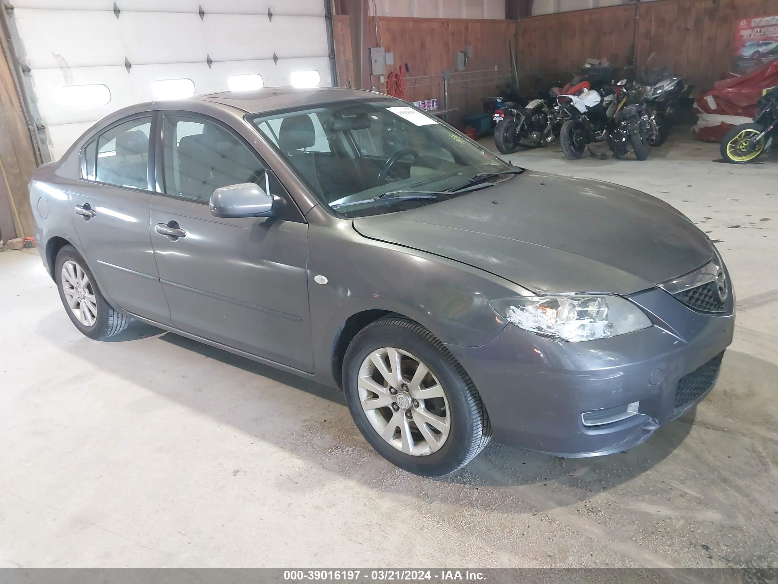 MAZDA 3 2007 jm1bk12f671614470