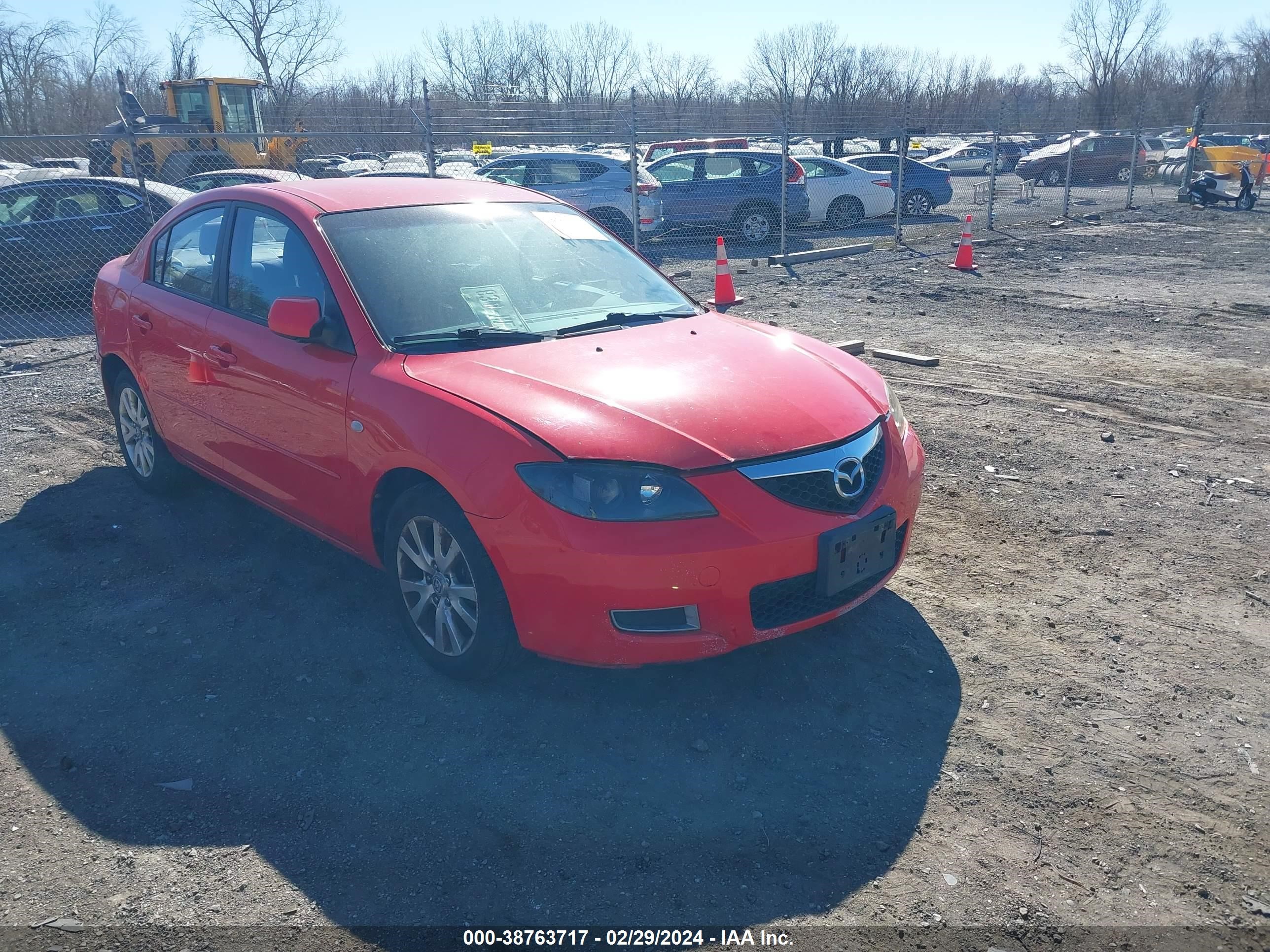 MAZDA 3 2007 jm1bk12f671727996