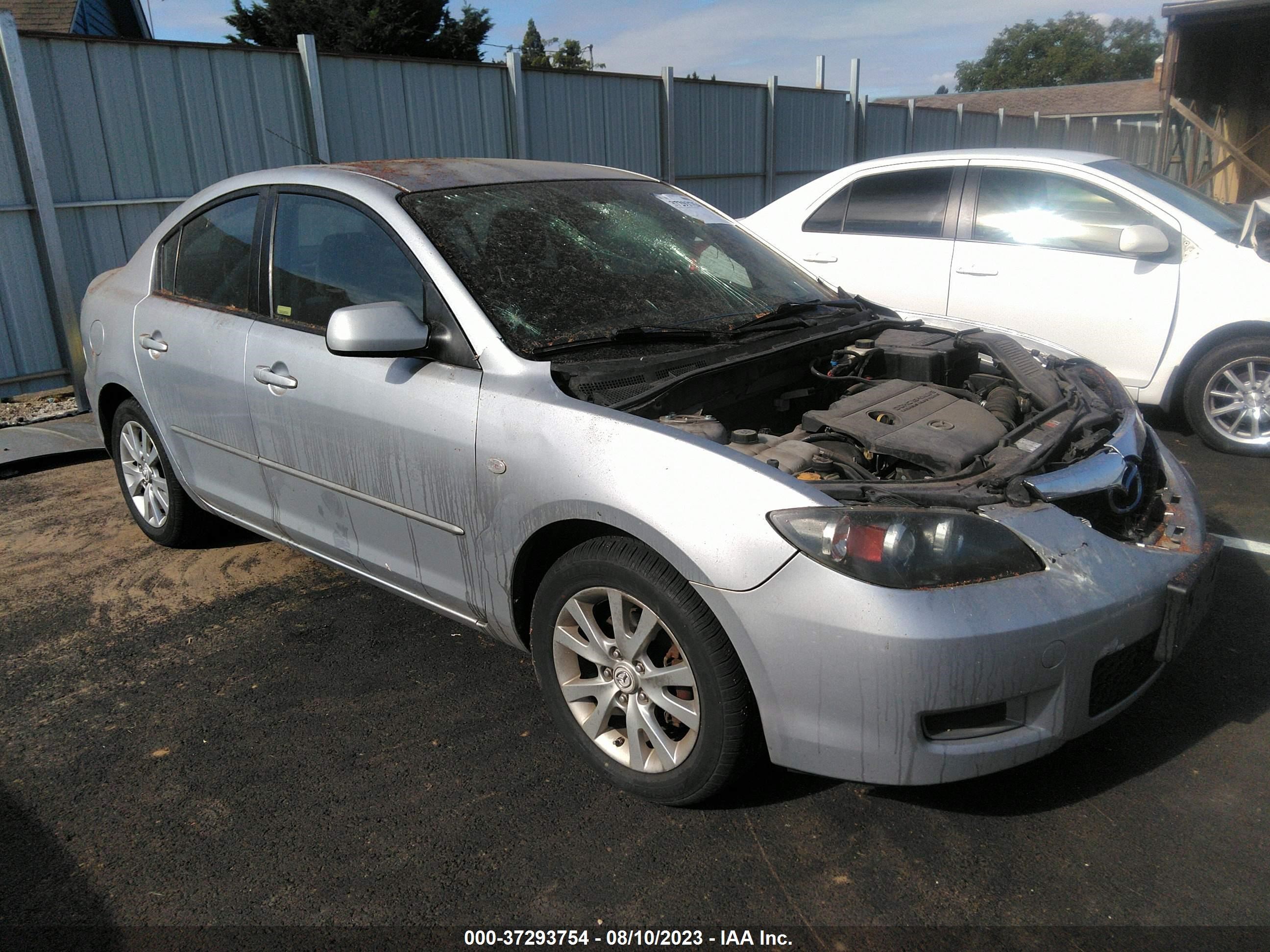 MAZDA 3 2007 jm1bk12f671752672