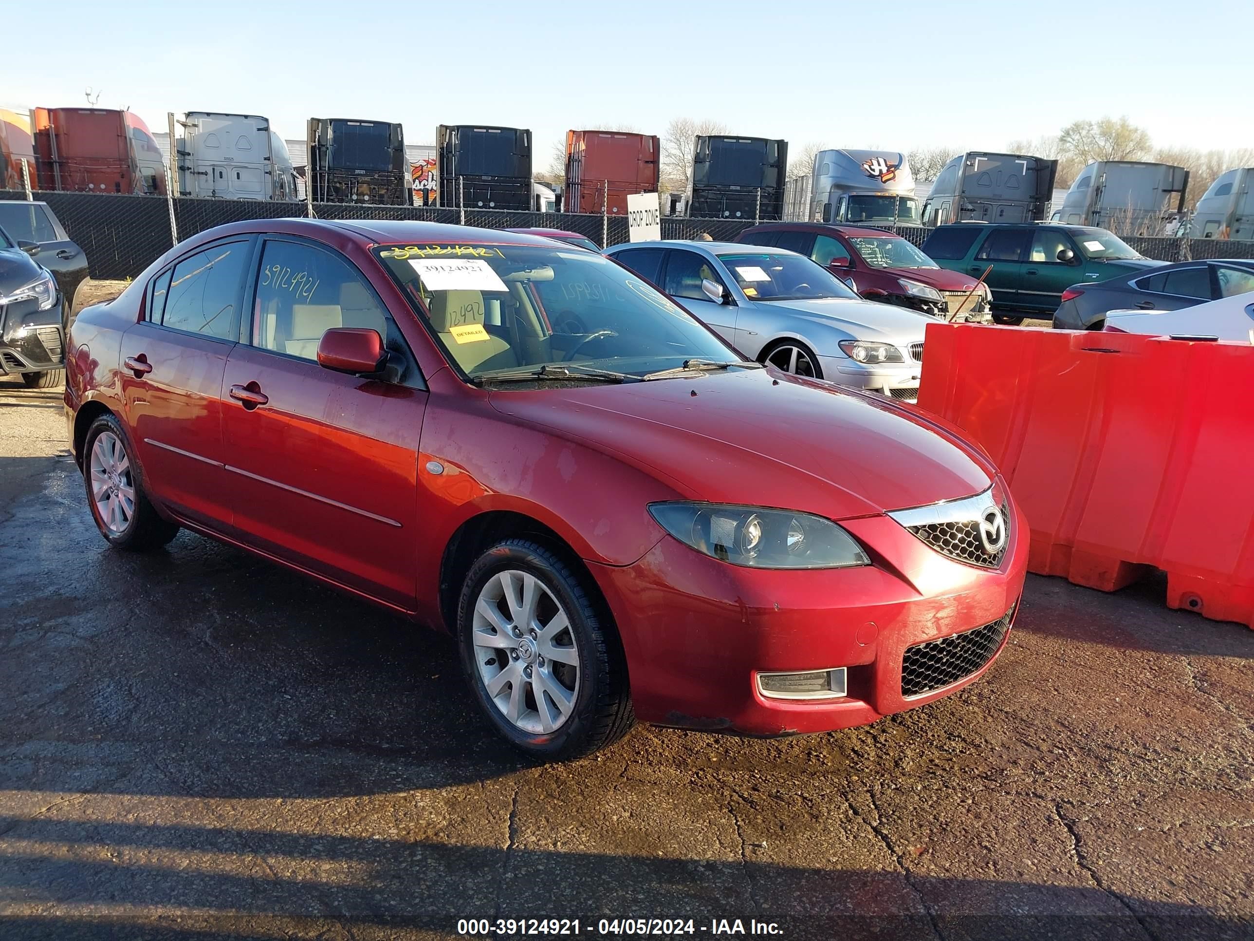 MAZDA 3 2008 jm1bk12f681108333