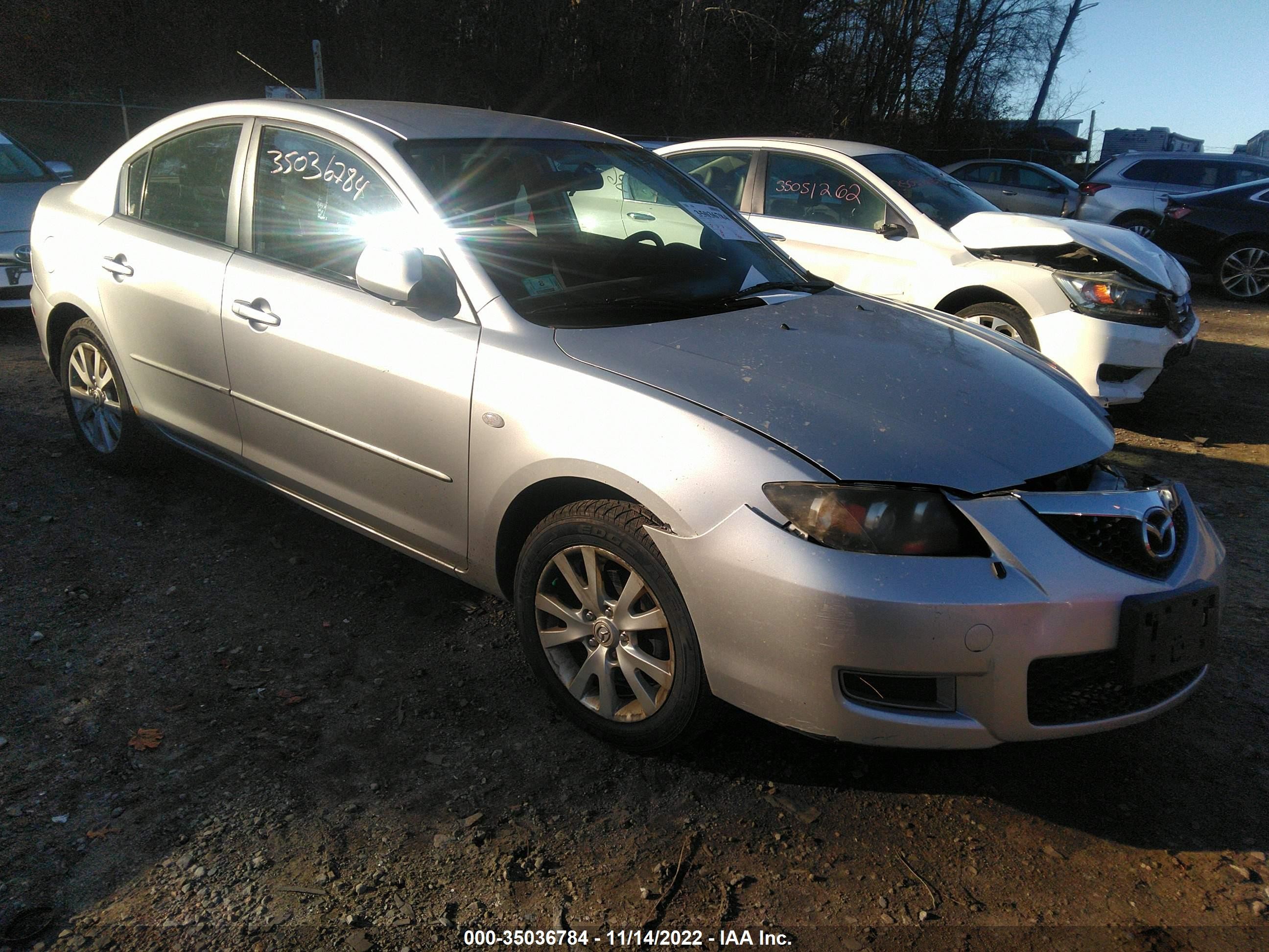 MAZDA 3 2008 jm1bk12f781835772