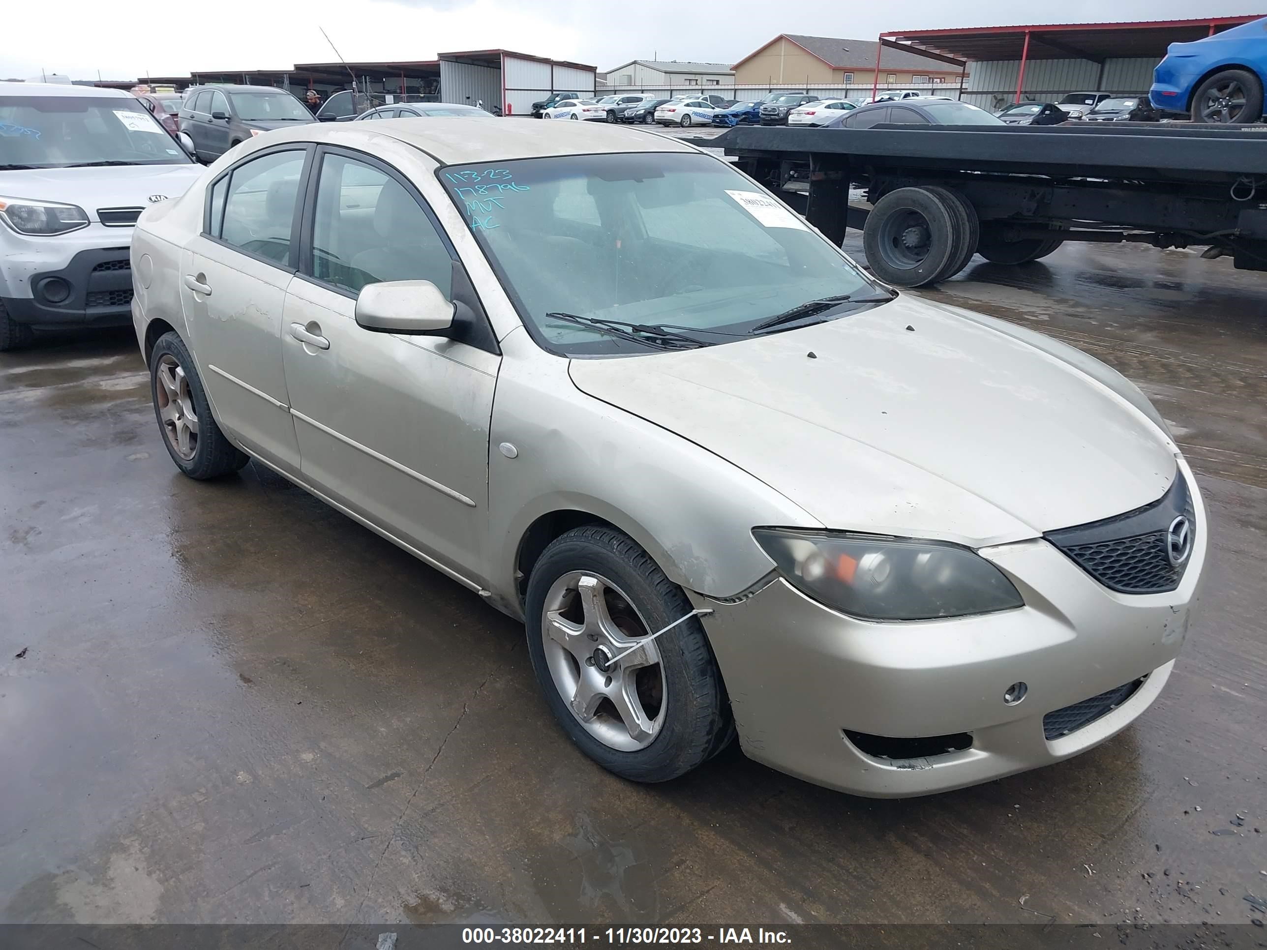 MAZDA 3 2004 jm1bk12f841178796