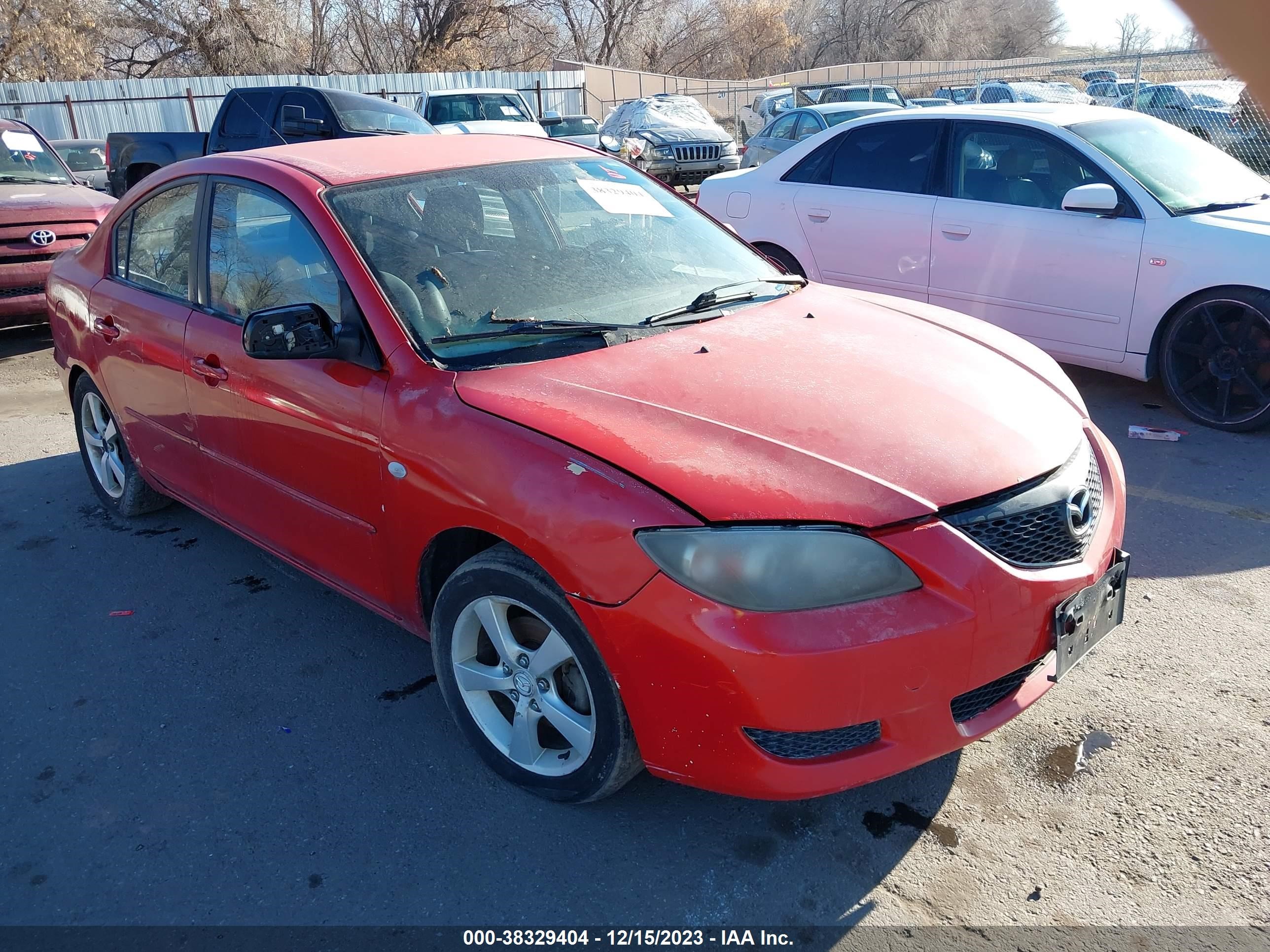 MAZDA 3 2005 jm1bk12f951321093