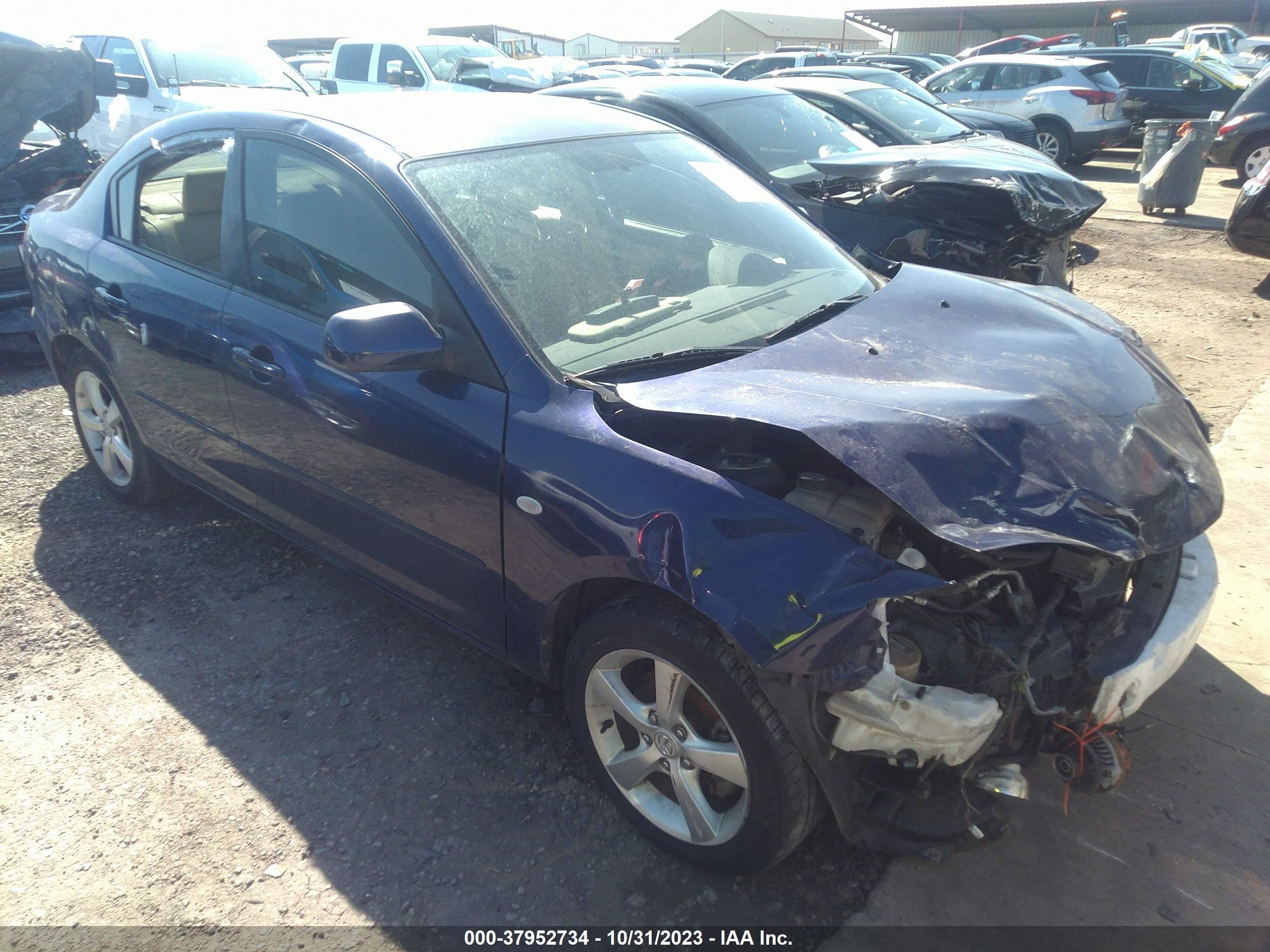 MAZDA 3 2006 jm1bk12f961458908