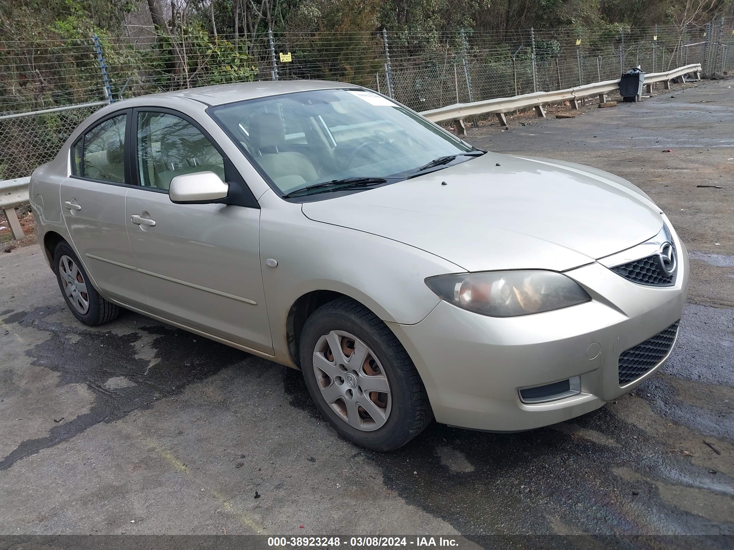 MAZDA 3 2007 jm1bk12f971743223