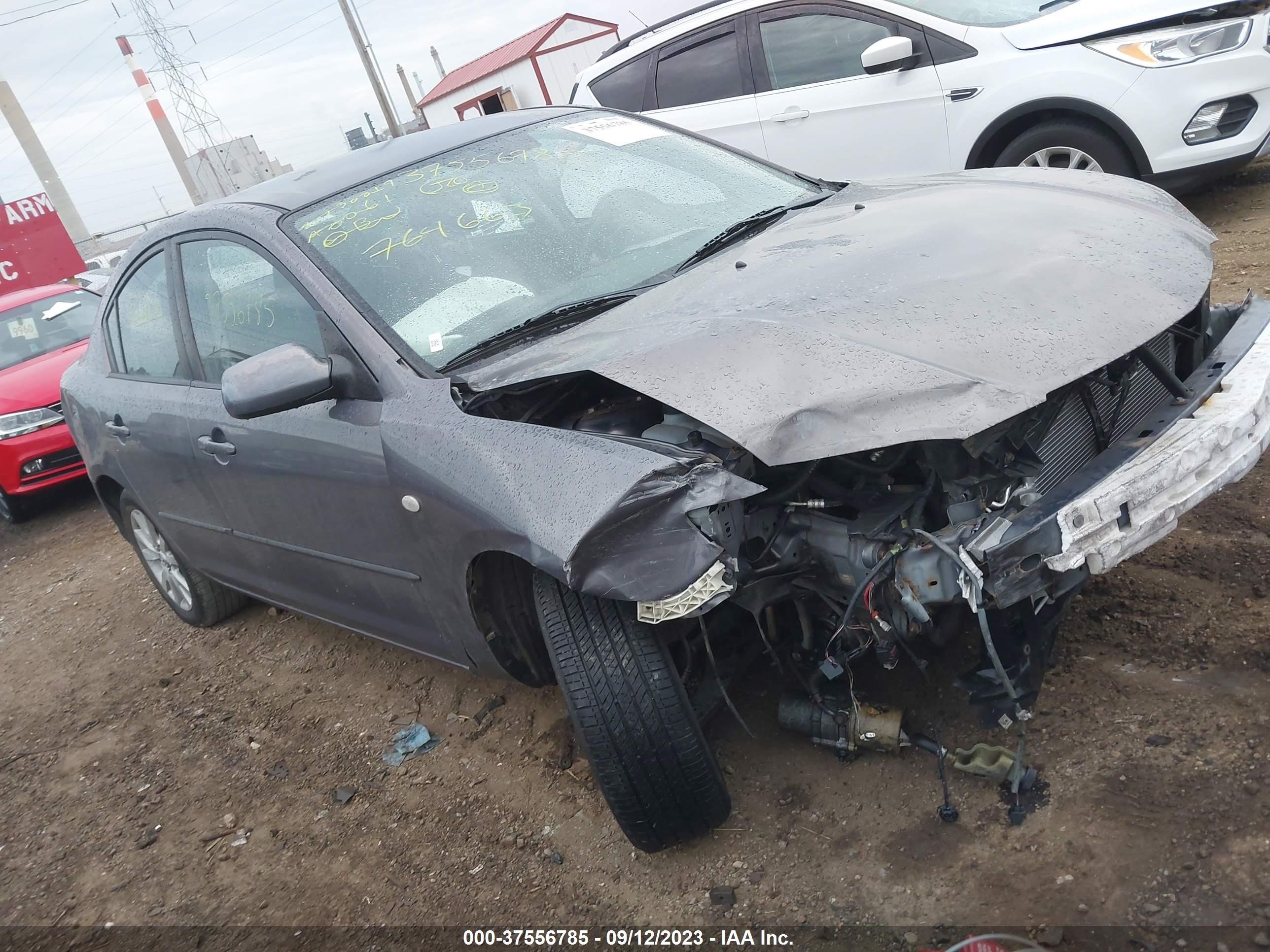 MAZDA 3 2007 jm1bk12fx71764663