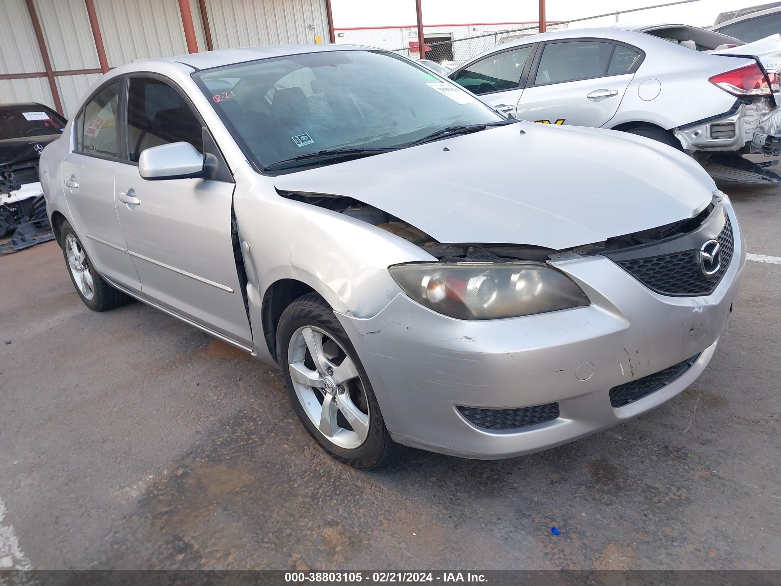 MAZDA 3 2006 jm1bk12g261470651