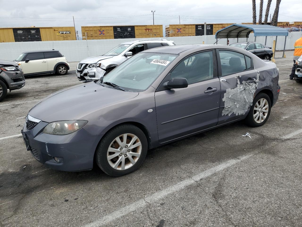 MAZDA 3 2008 jm1bk12g281805524