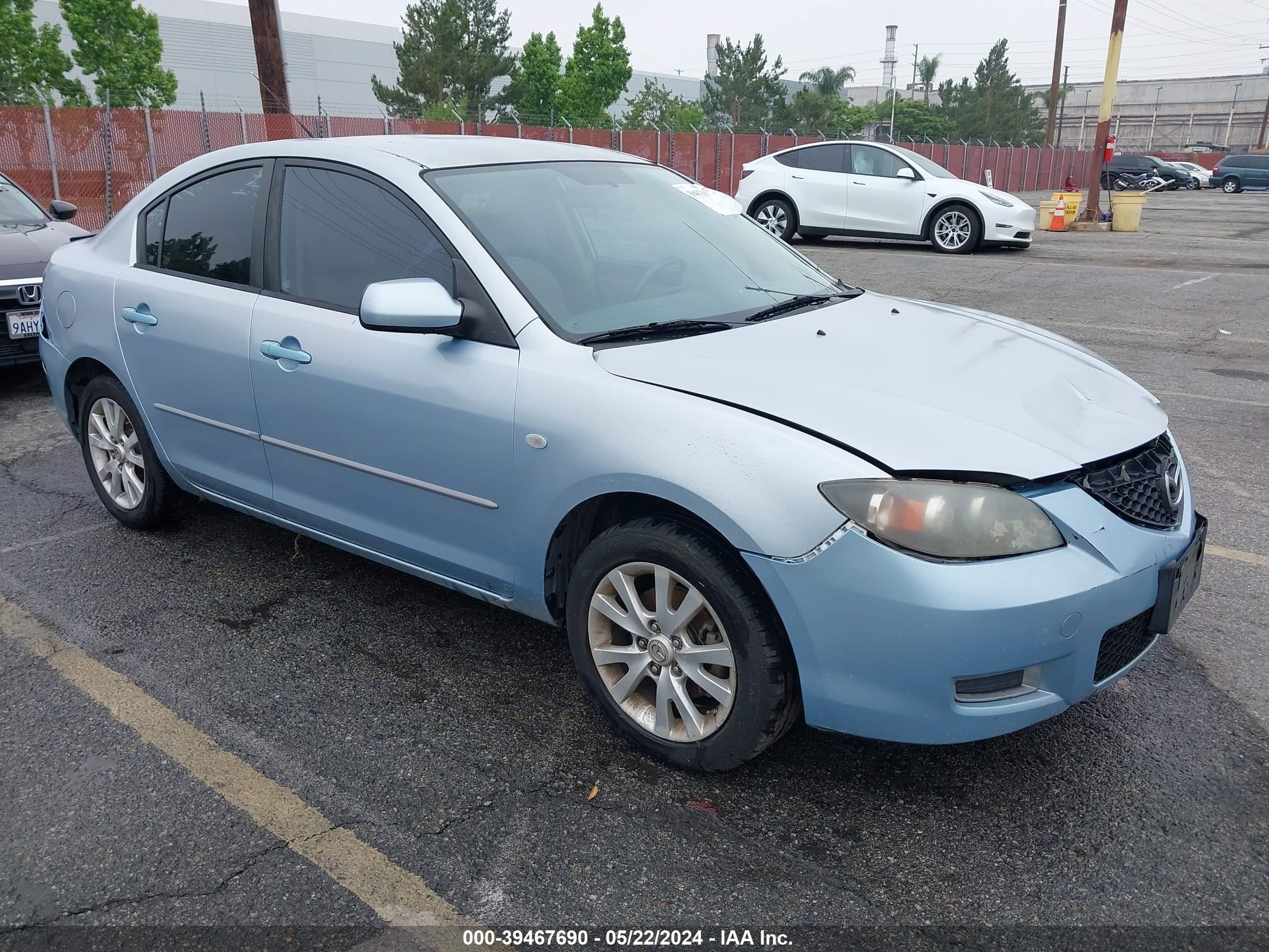 MAZDA 3 2007 jm1bk12g371609588