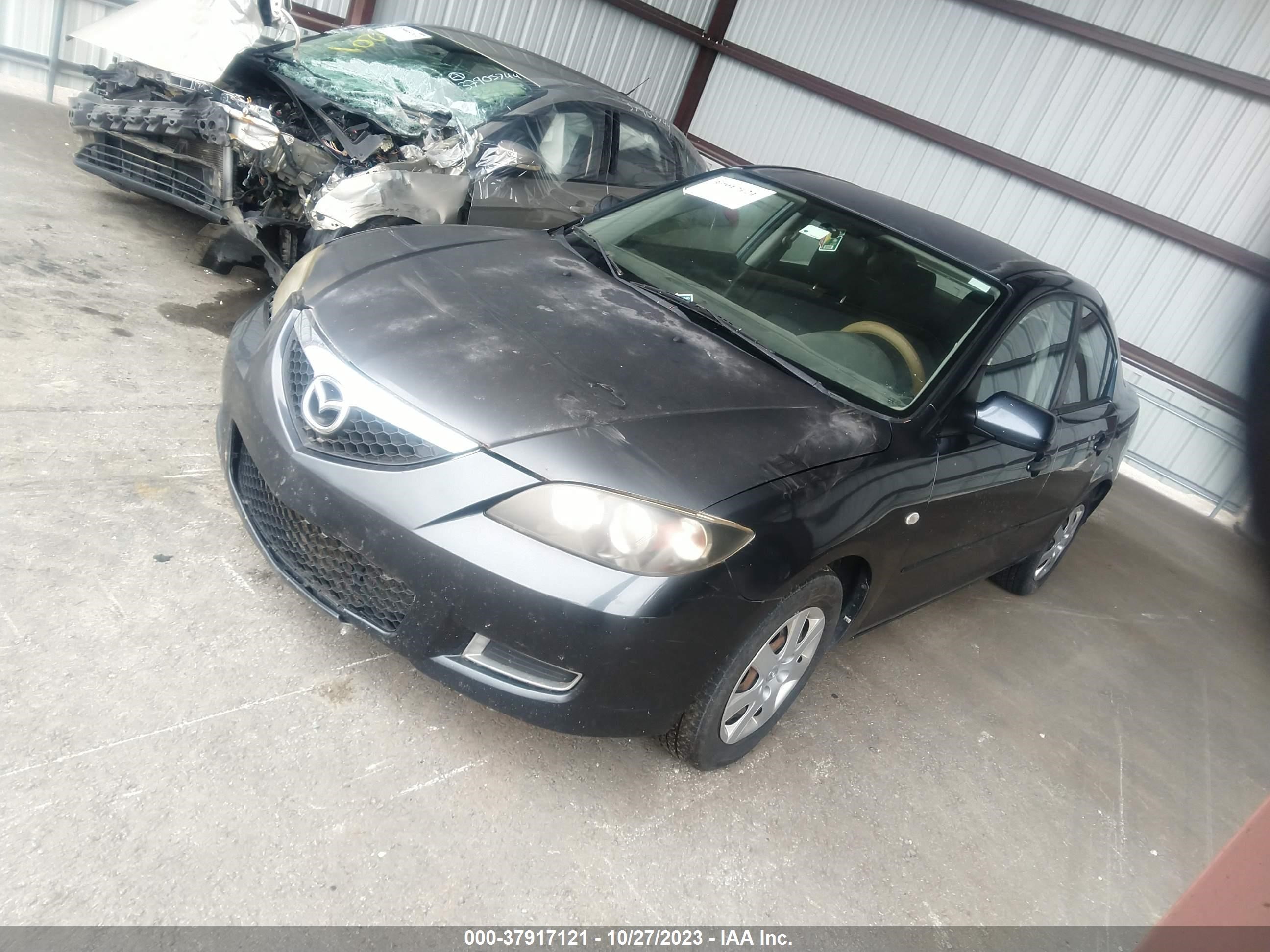 MAZDA 3 2008 jm1bk12g381162391