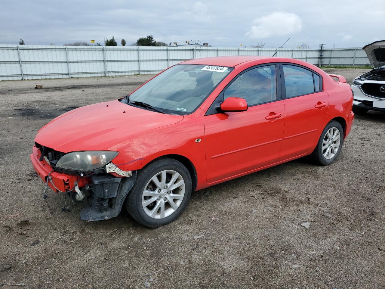 MAZDA 3 2008 jm1bk12g581846116