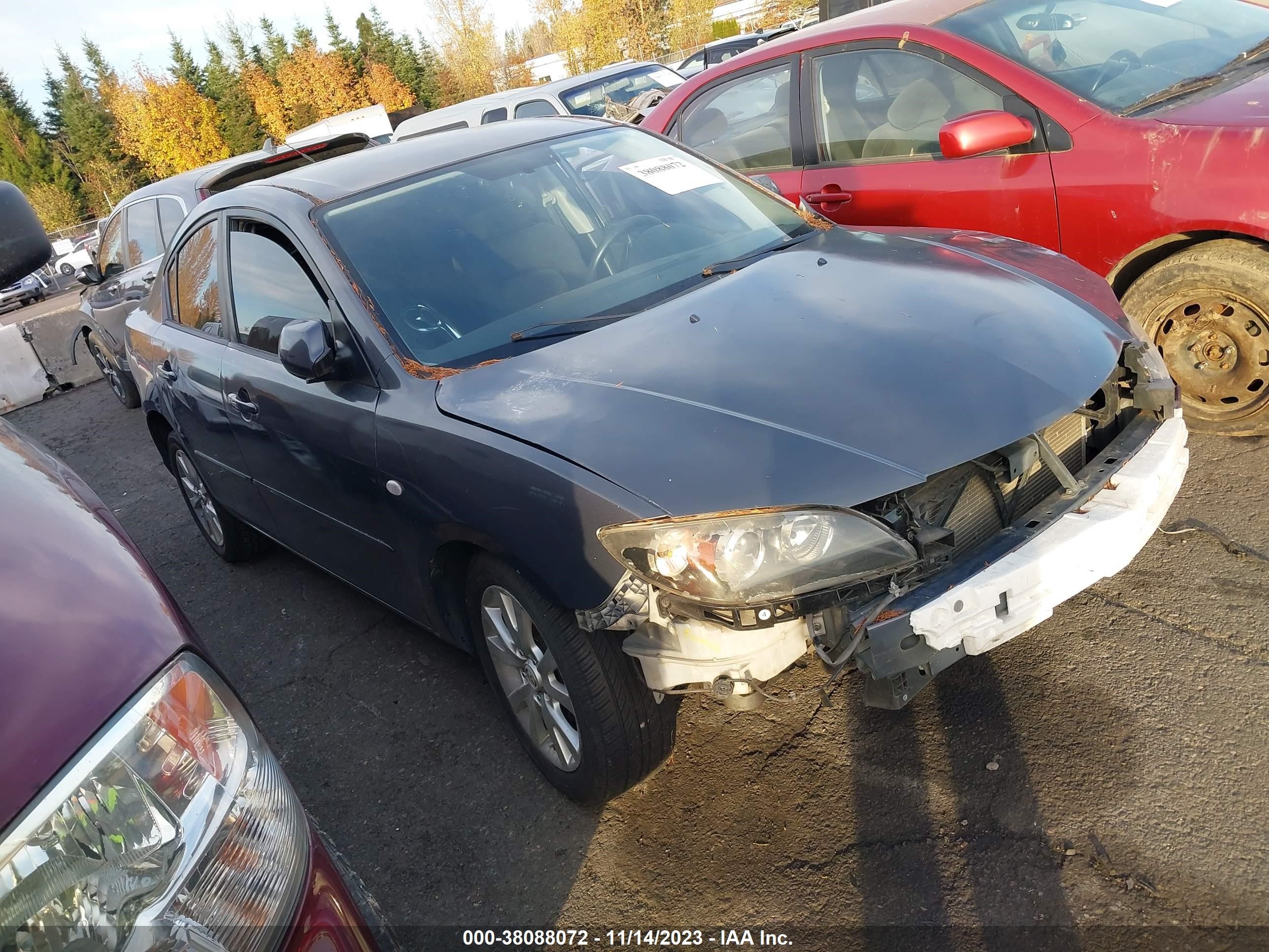 MAZDA 3 2007 jm1bk12g871746641