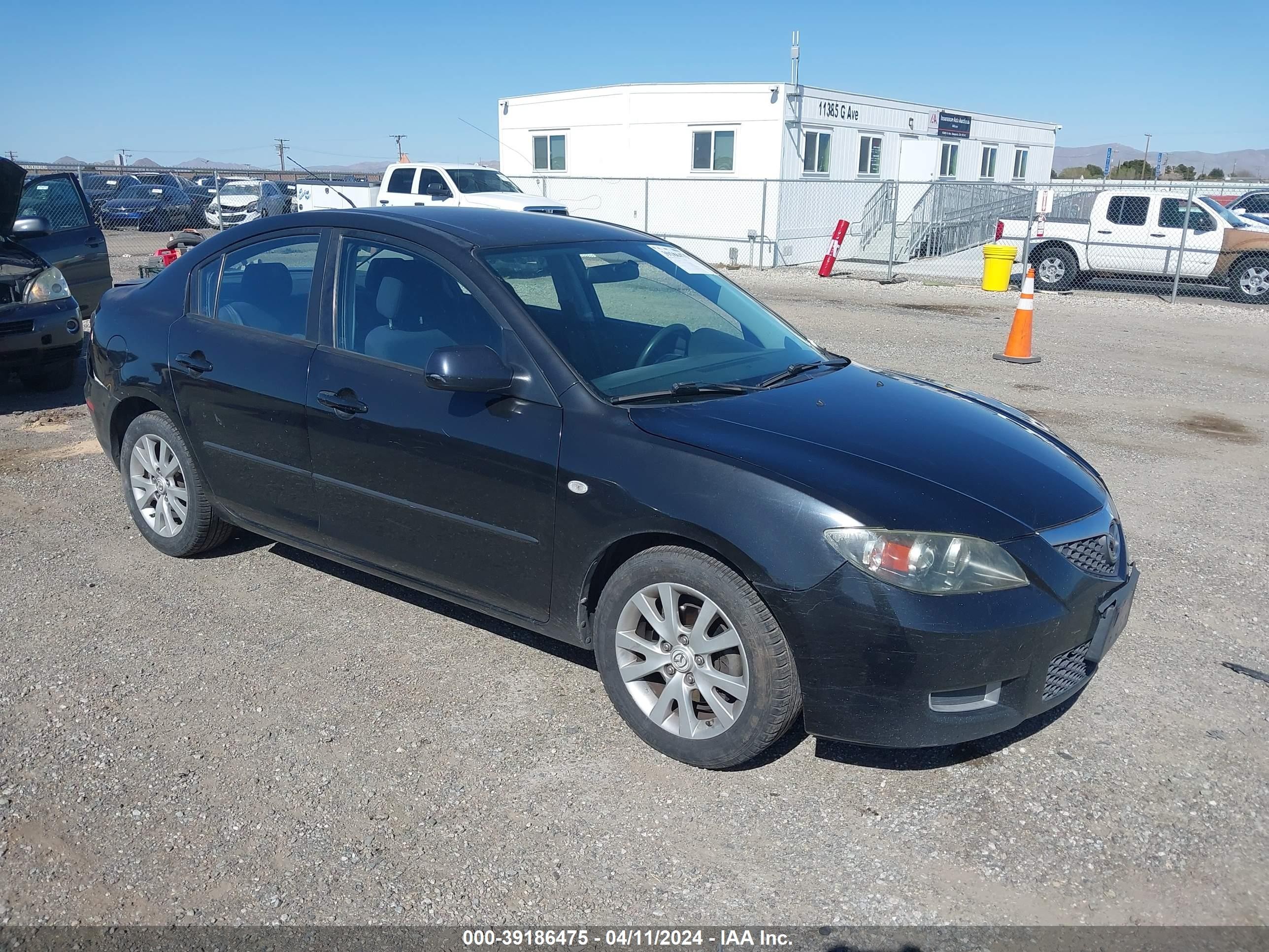 MAZDA 3 2008 jm1bk12g981806587