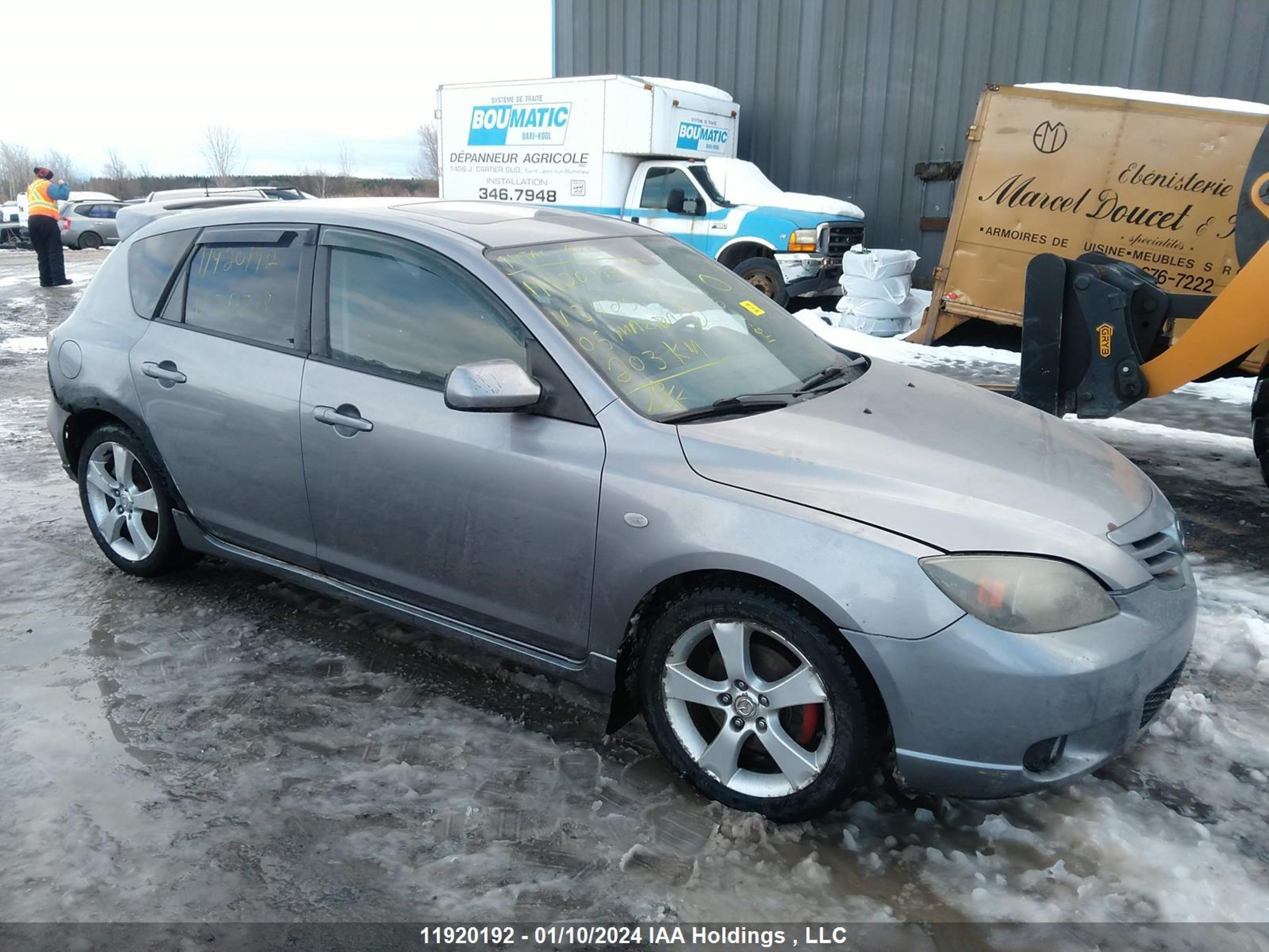 MAZDA 3 2005 jm1bk143151342524