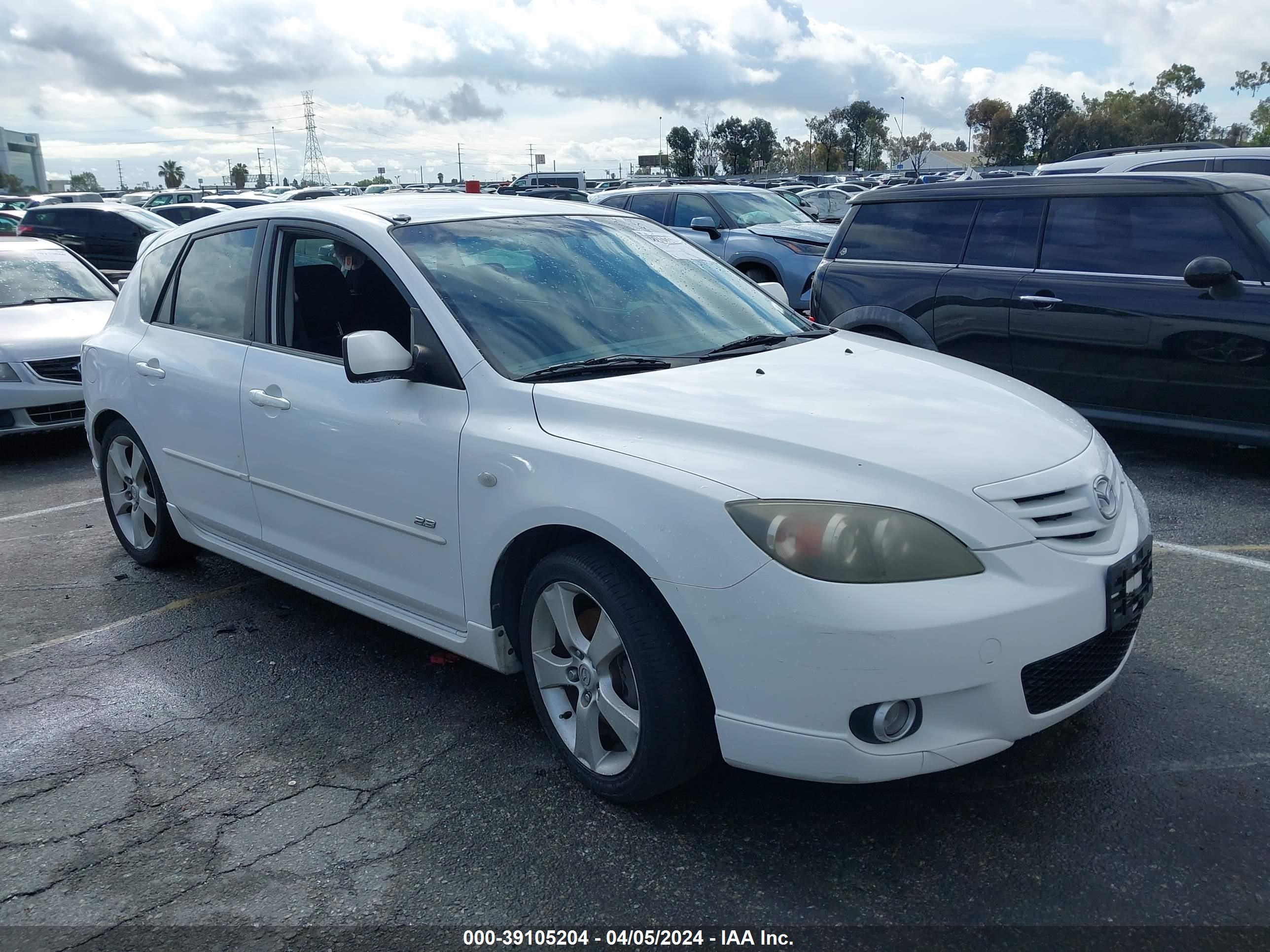 MAZDA 3 2004 jm1bk143241190817