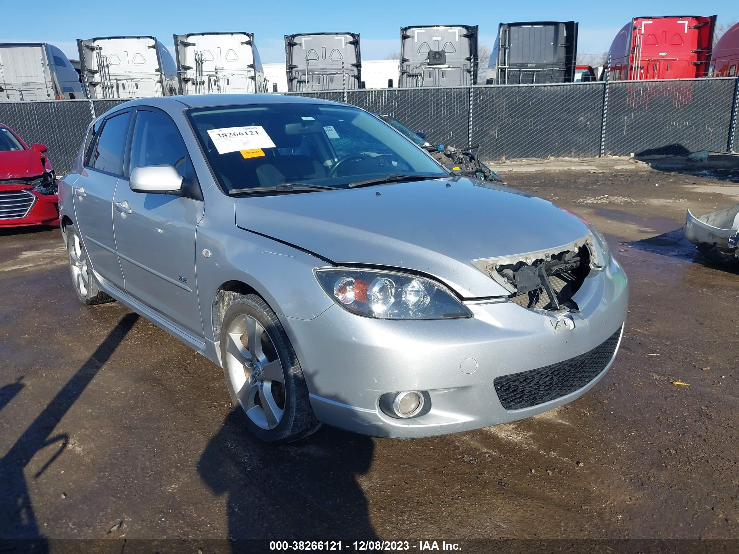 MAZDA 3 2006 jm1bk143461523408