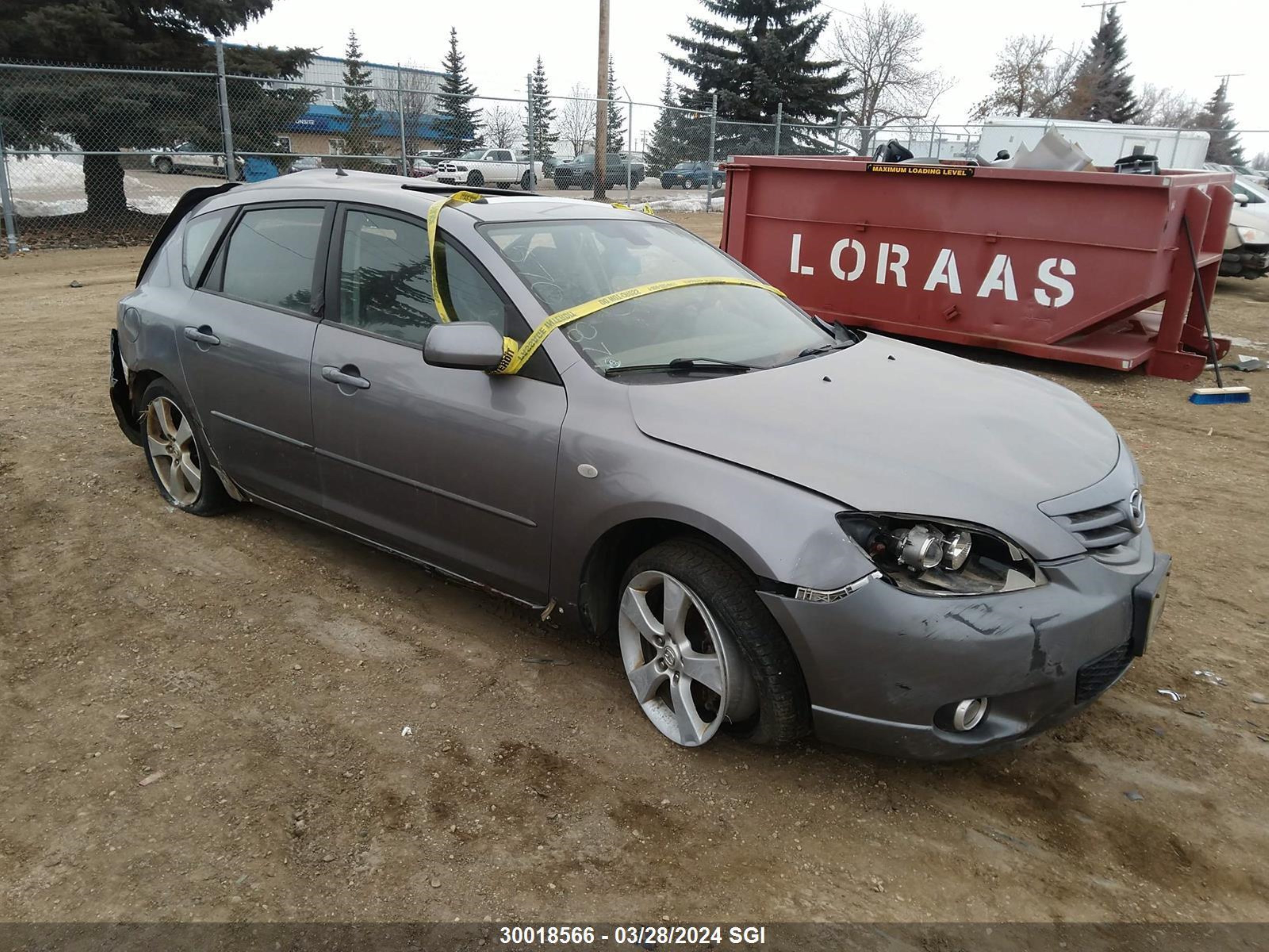 MAZDA 3 2005 jm1bk143551303872