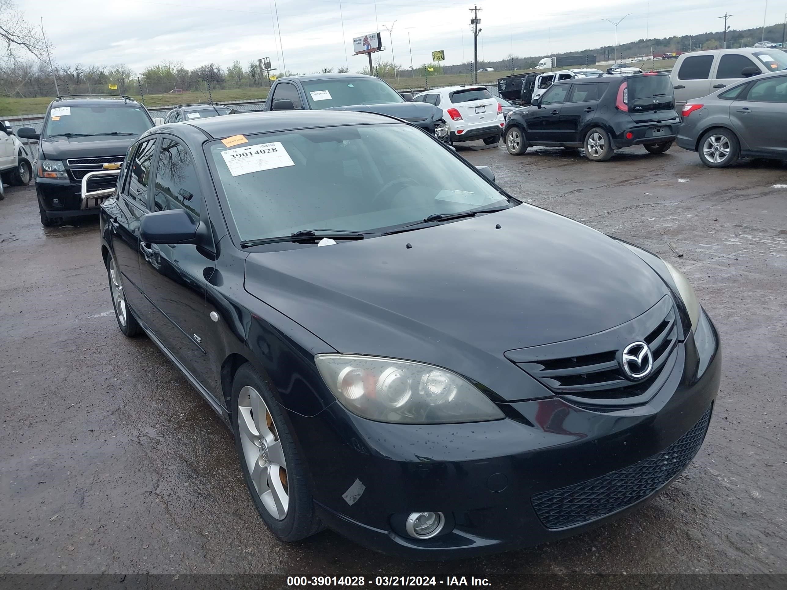 MAZDA 3 2006 jm1bk143561404430