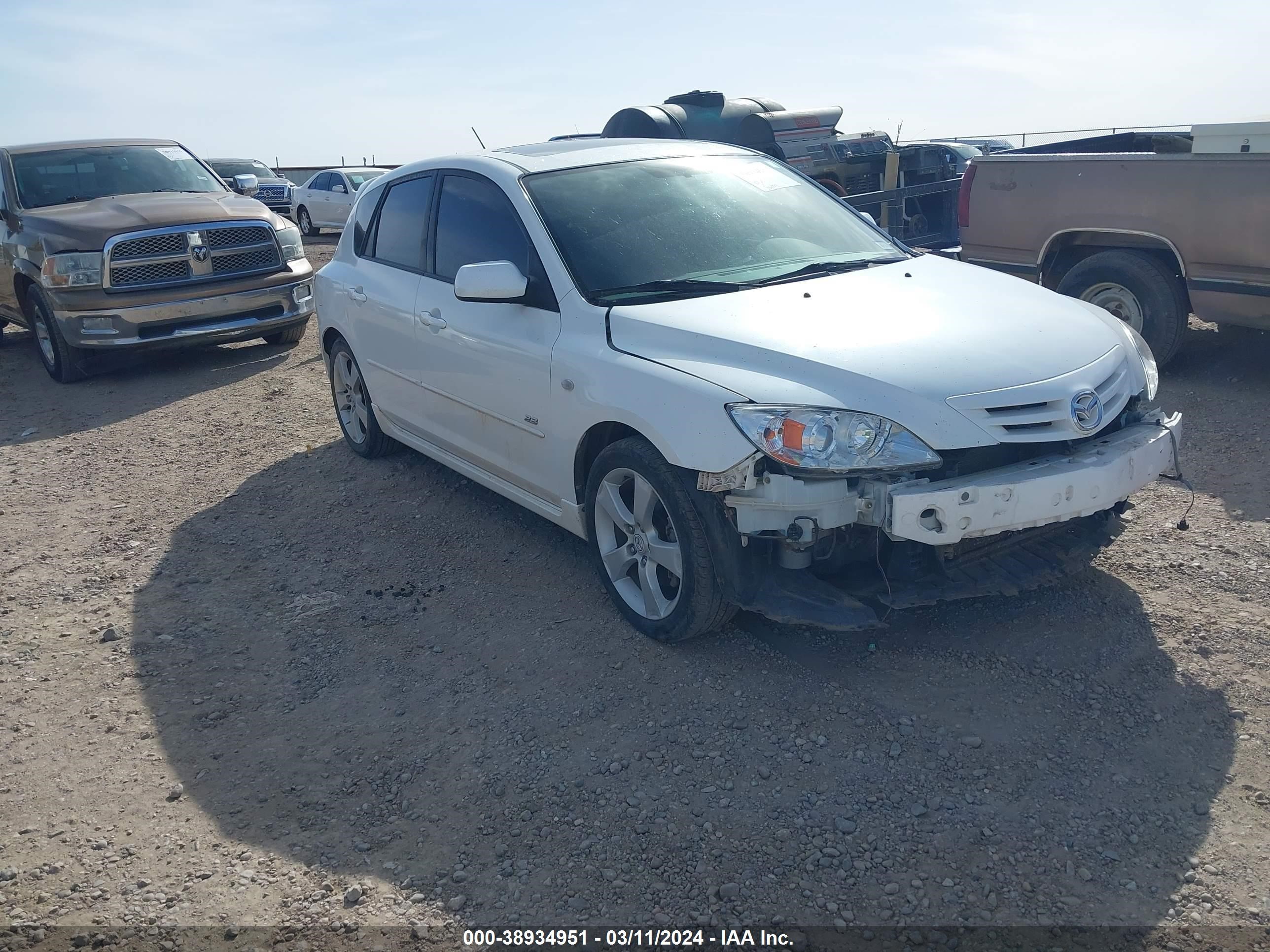 MAZDA 3 2006 jm1bk143661428591