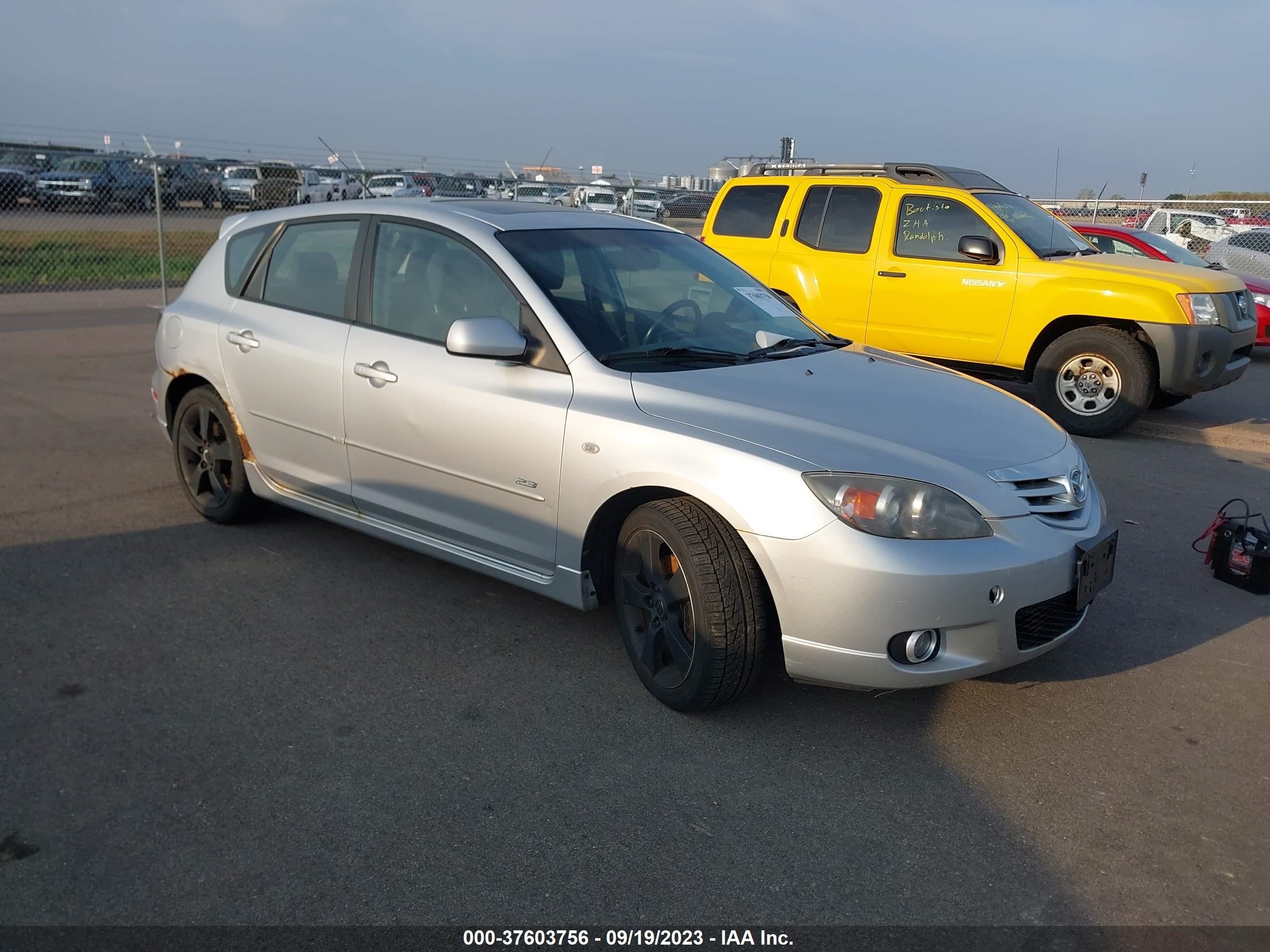 MAZDA 3 2006 jm1bk143761525704