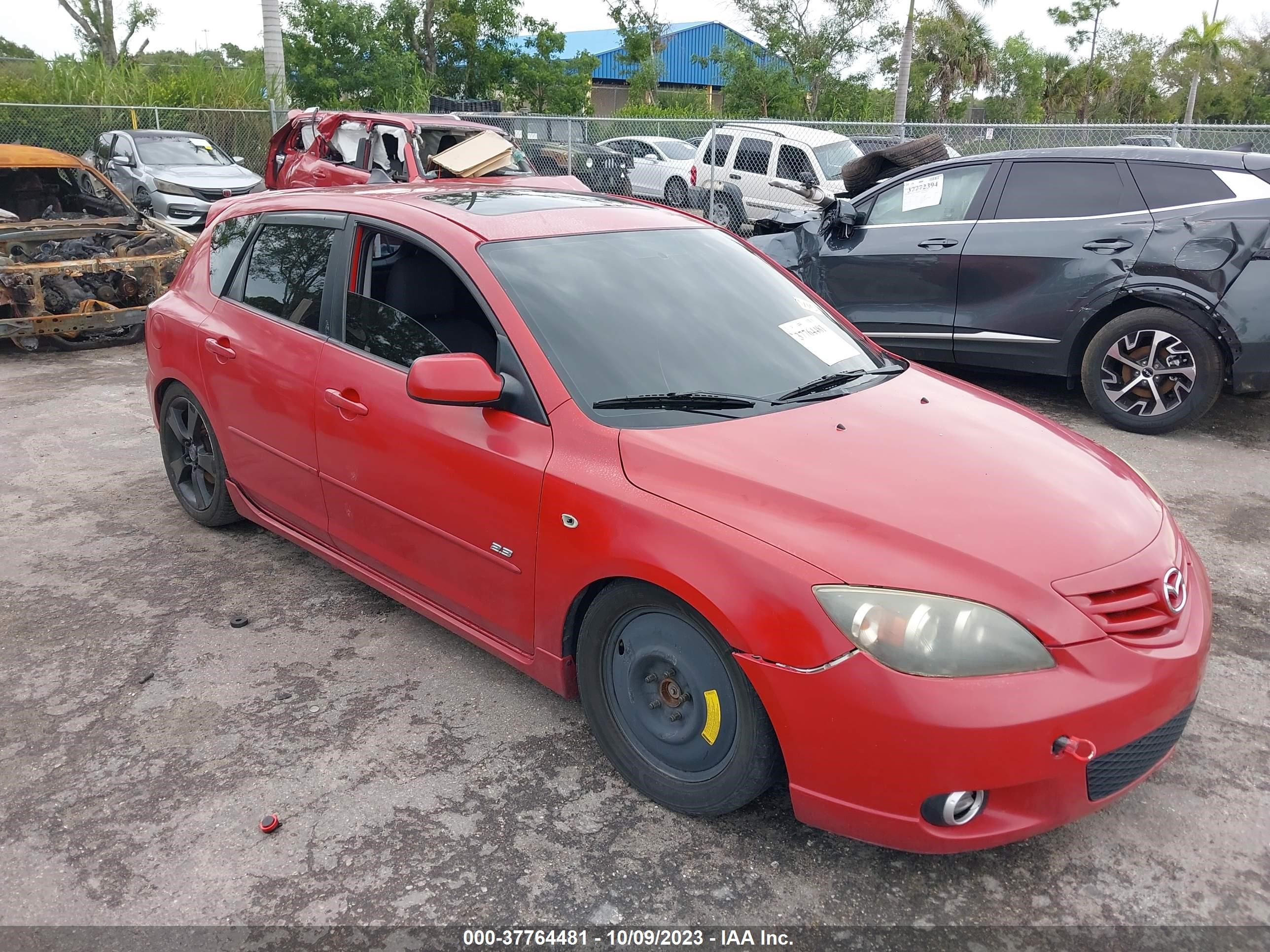 MAZDA 3 2005 jm1bk143951239514