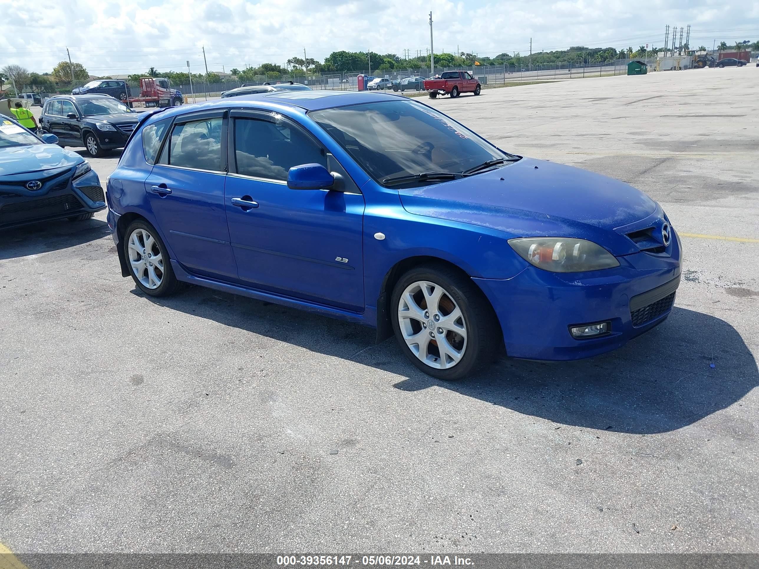 MAZDA 3 2007 jm1bk143971634747