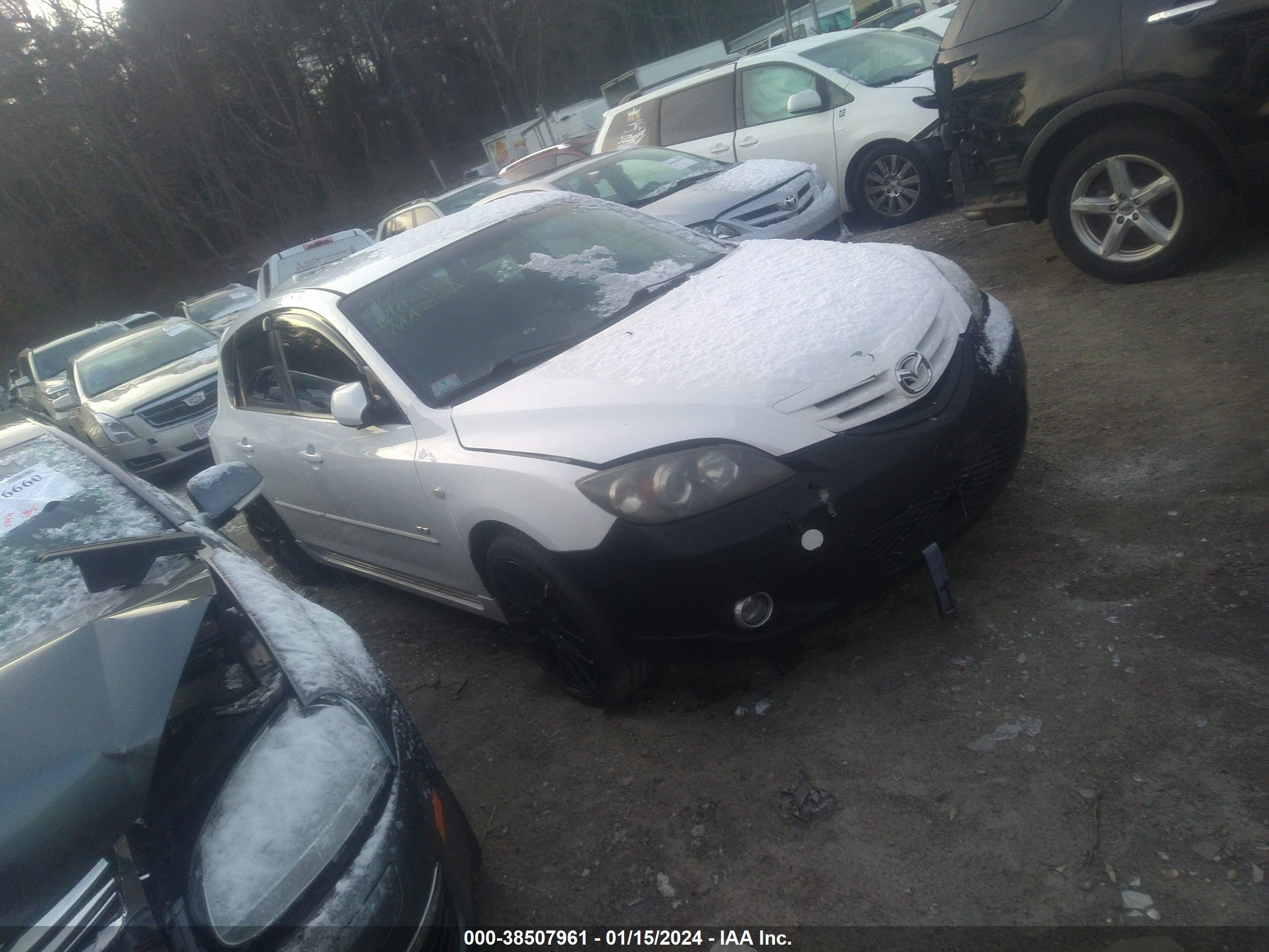 MAZDA 3 2005 jm1bk143x51233172