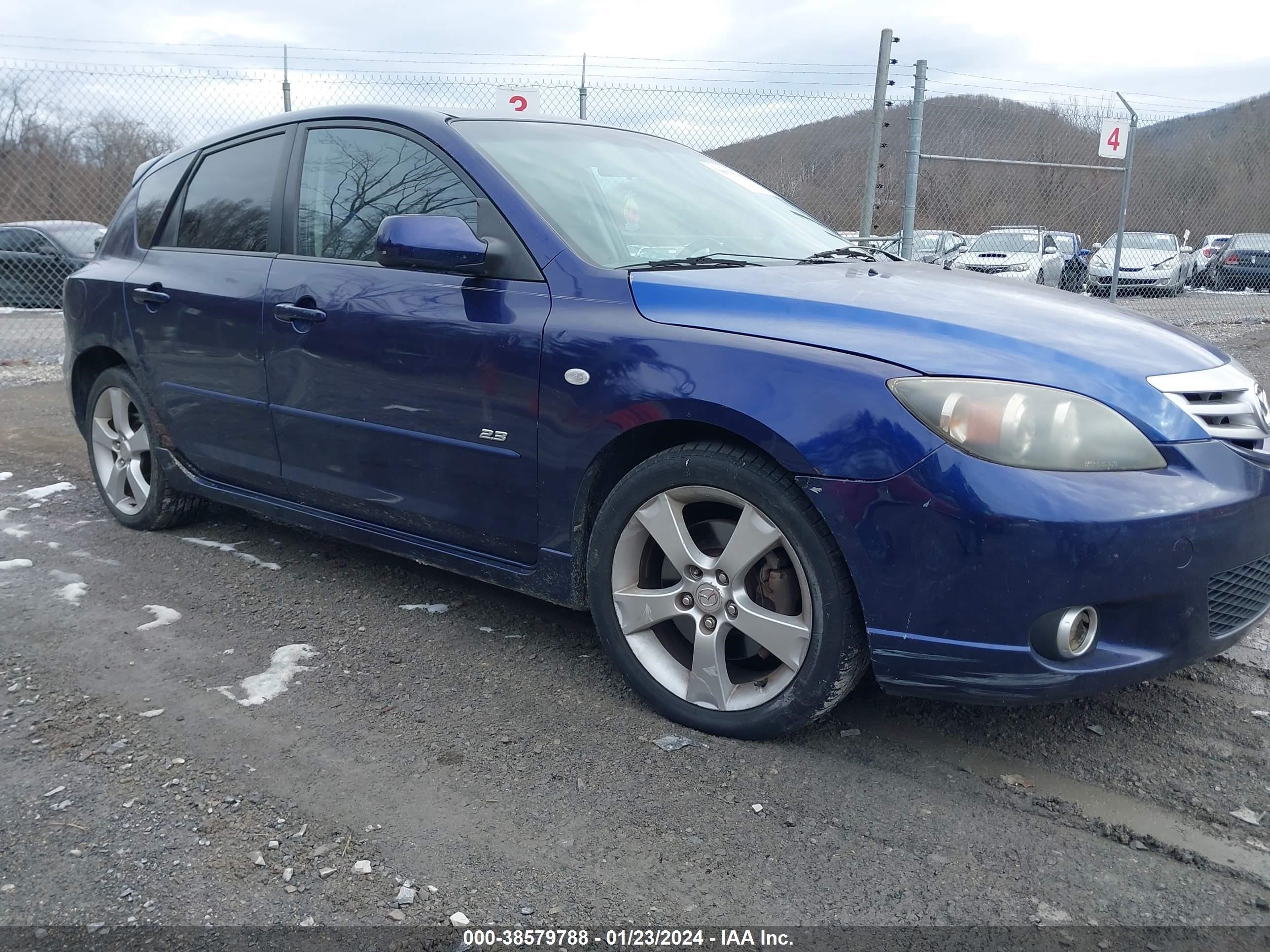 MAZDA 3 2005 jm1bk143x51247654