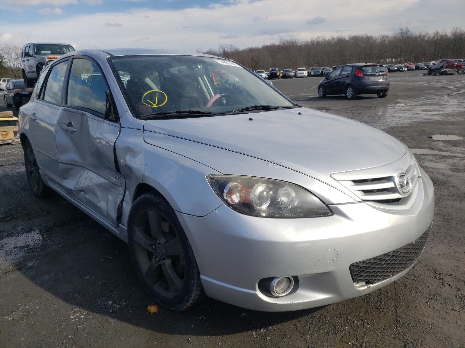 MAZDA 3 HATCHBAC 2005 jm1bk143x51279519