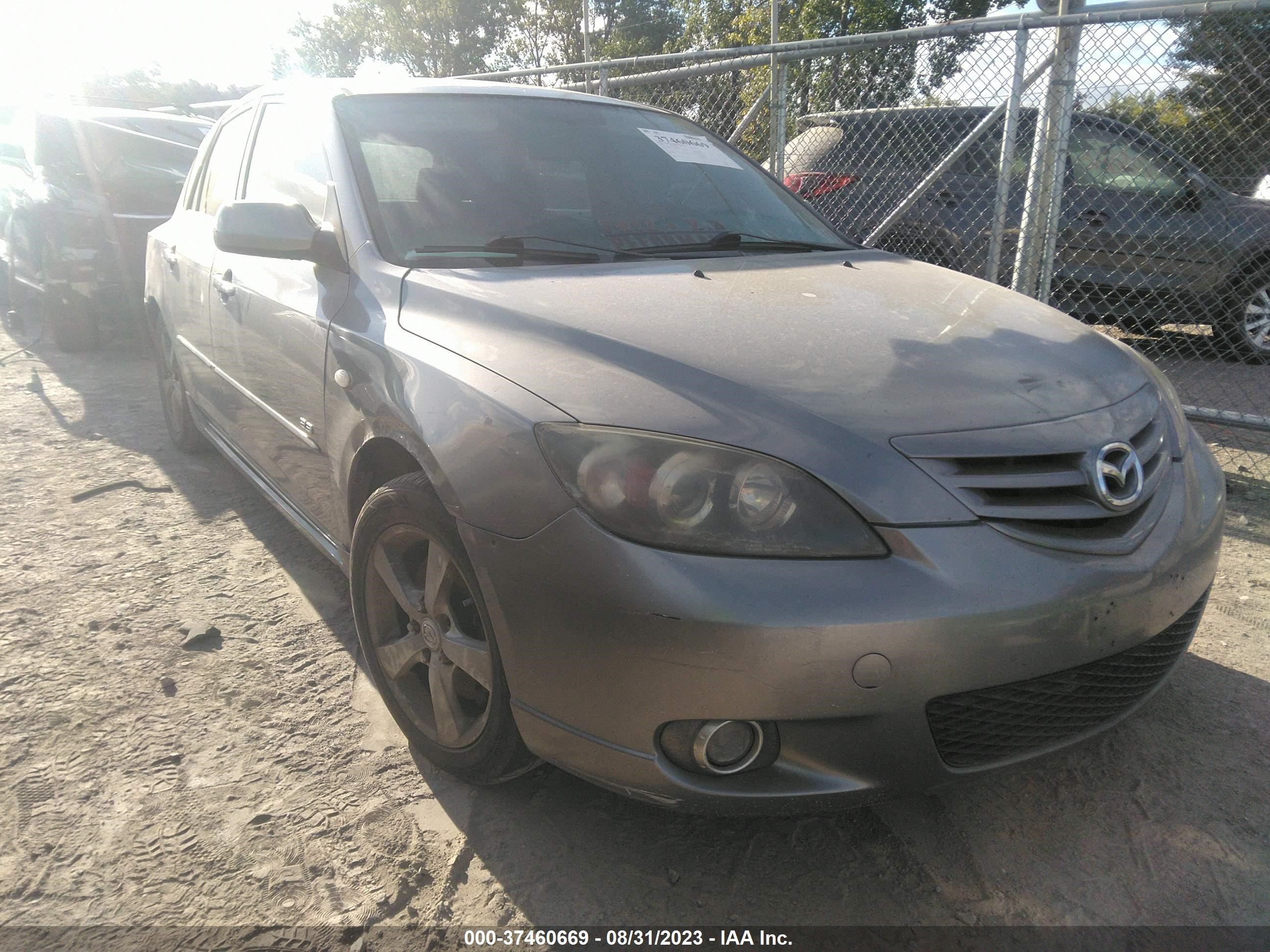 MAZDA 3 2005 jm1bk143x51305617